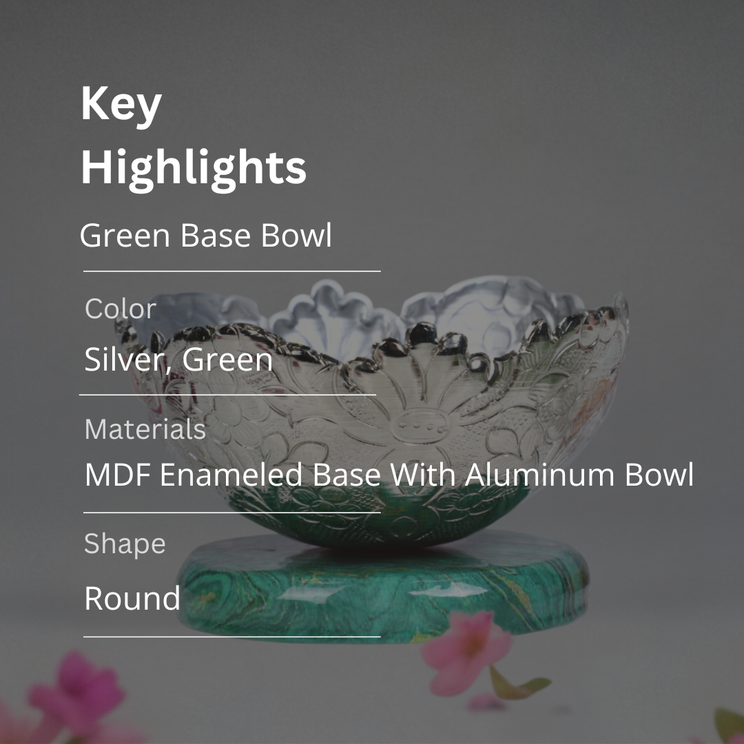 Green Base Bowl 9"