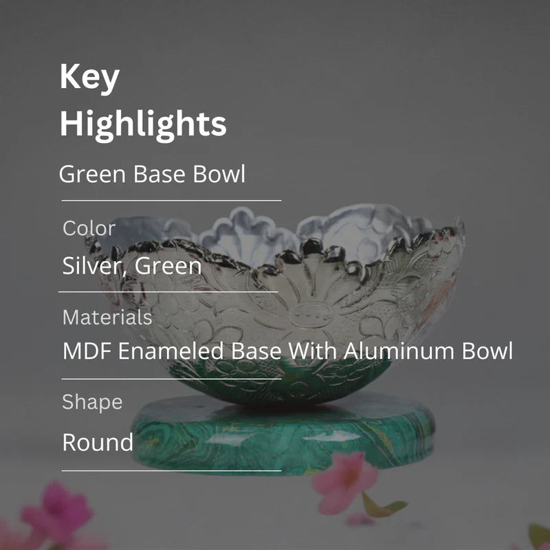 Green Base Bowl 4"