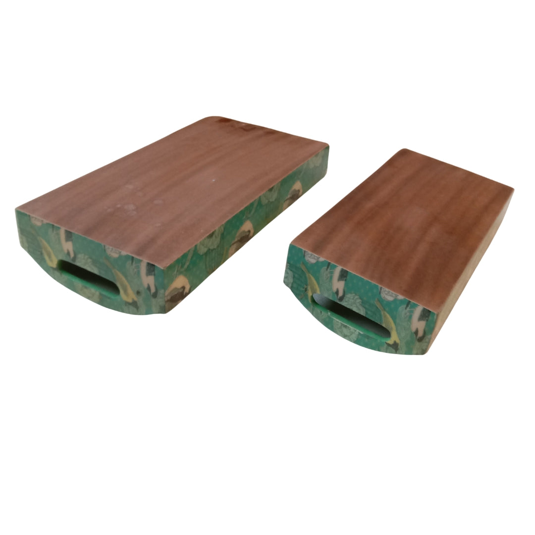 bird cage handle cut med & small set of 2