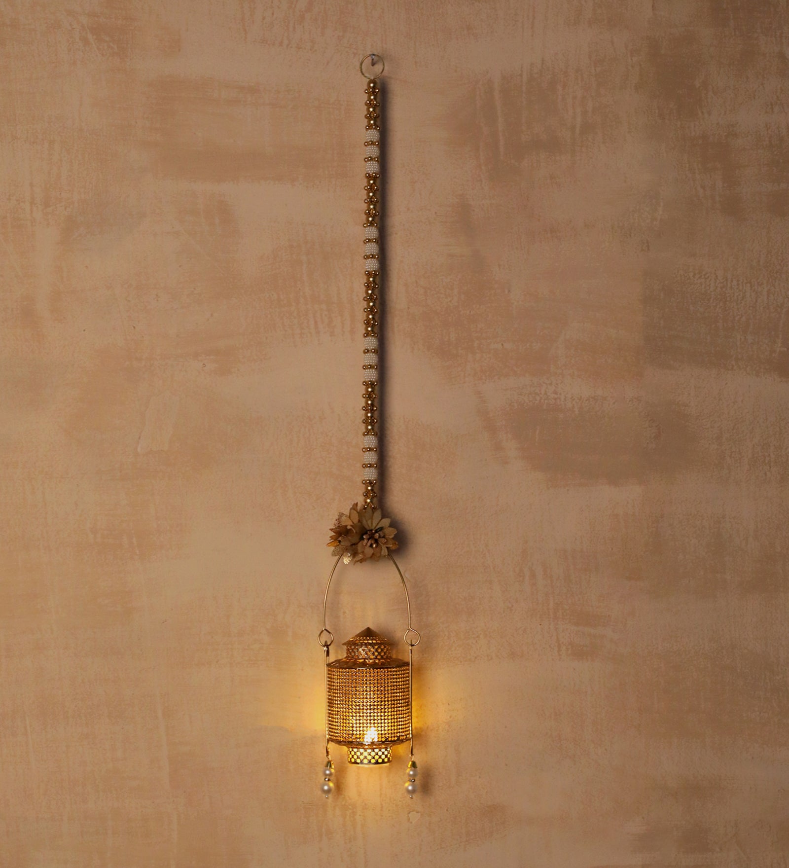 Side Hanging Toran Set Of 2 - Lantern
