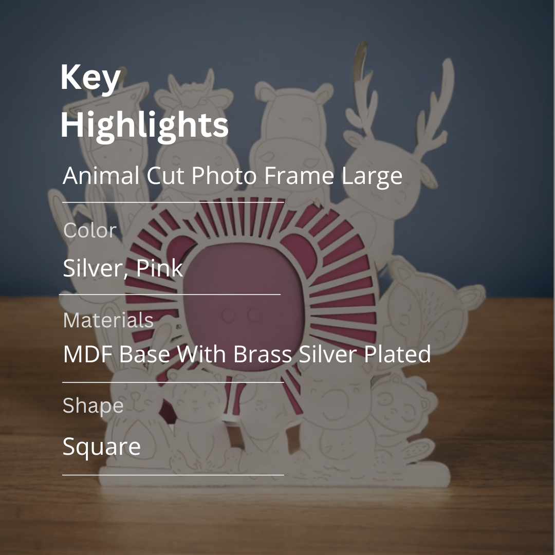 Animal Cut Photo Frame