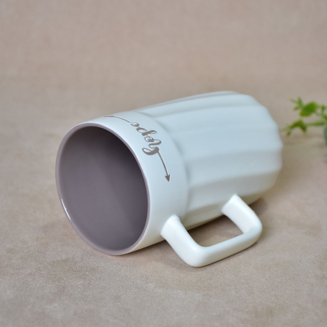 Hope Ceramic Mug - White