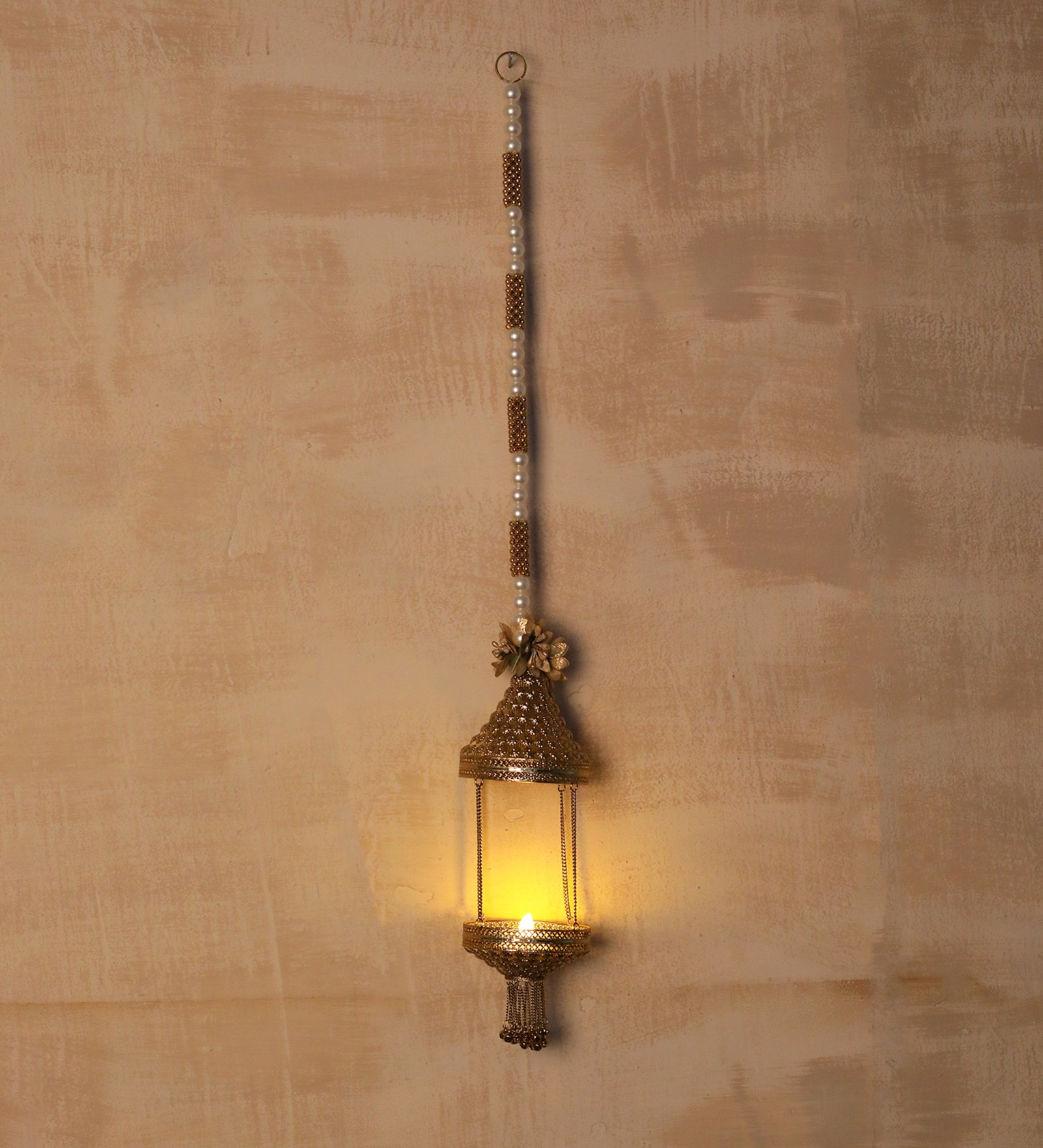 Side Hanging Toran Set of 2 - Open Lantern