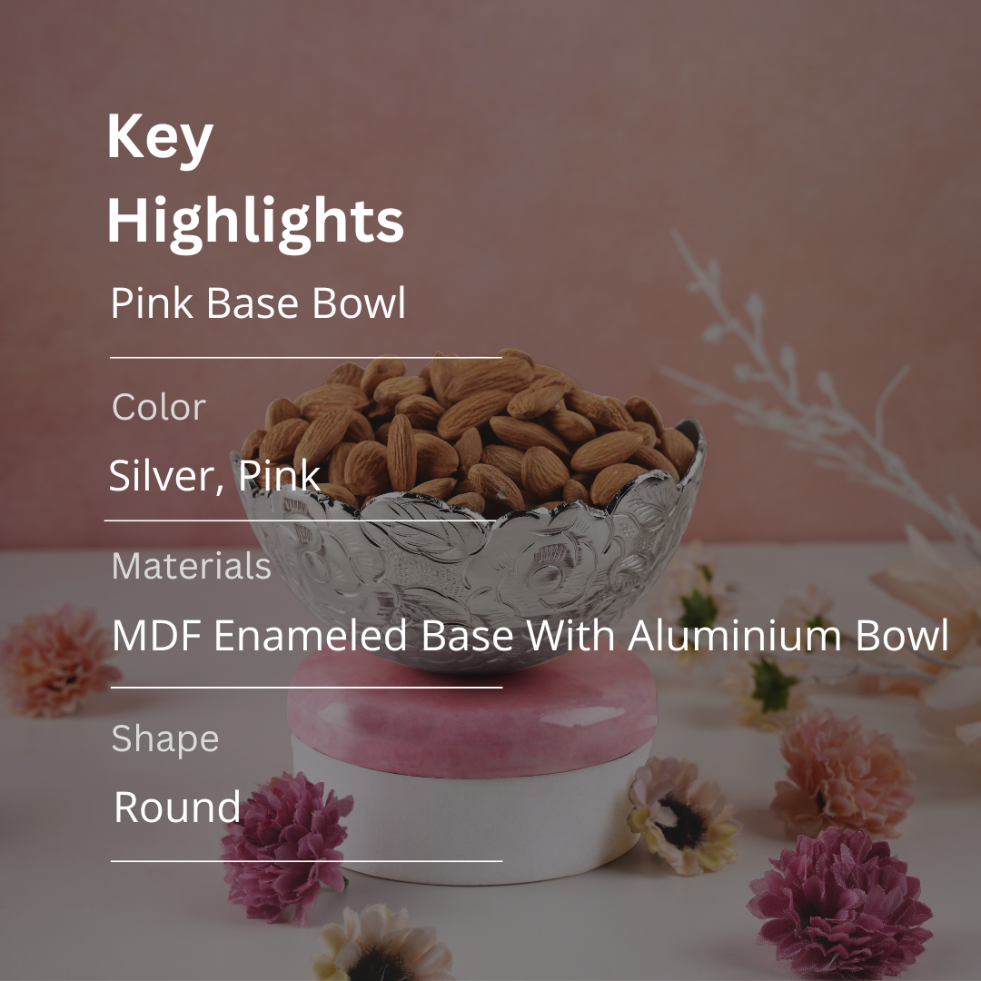 Pink Base Bowl 4"