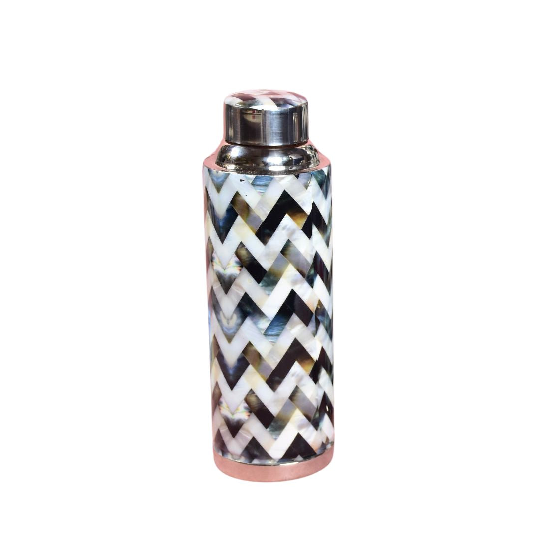 Zig Zag Copper Bottle Medium - 750ml