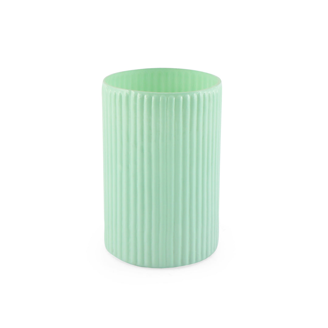 Glass Jar - Green Lining Jar Single (Medium) 5- The Home Co.