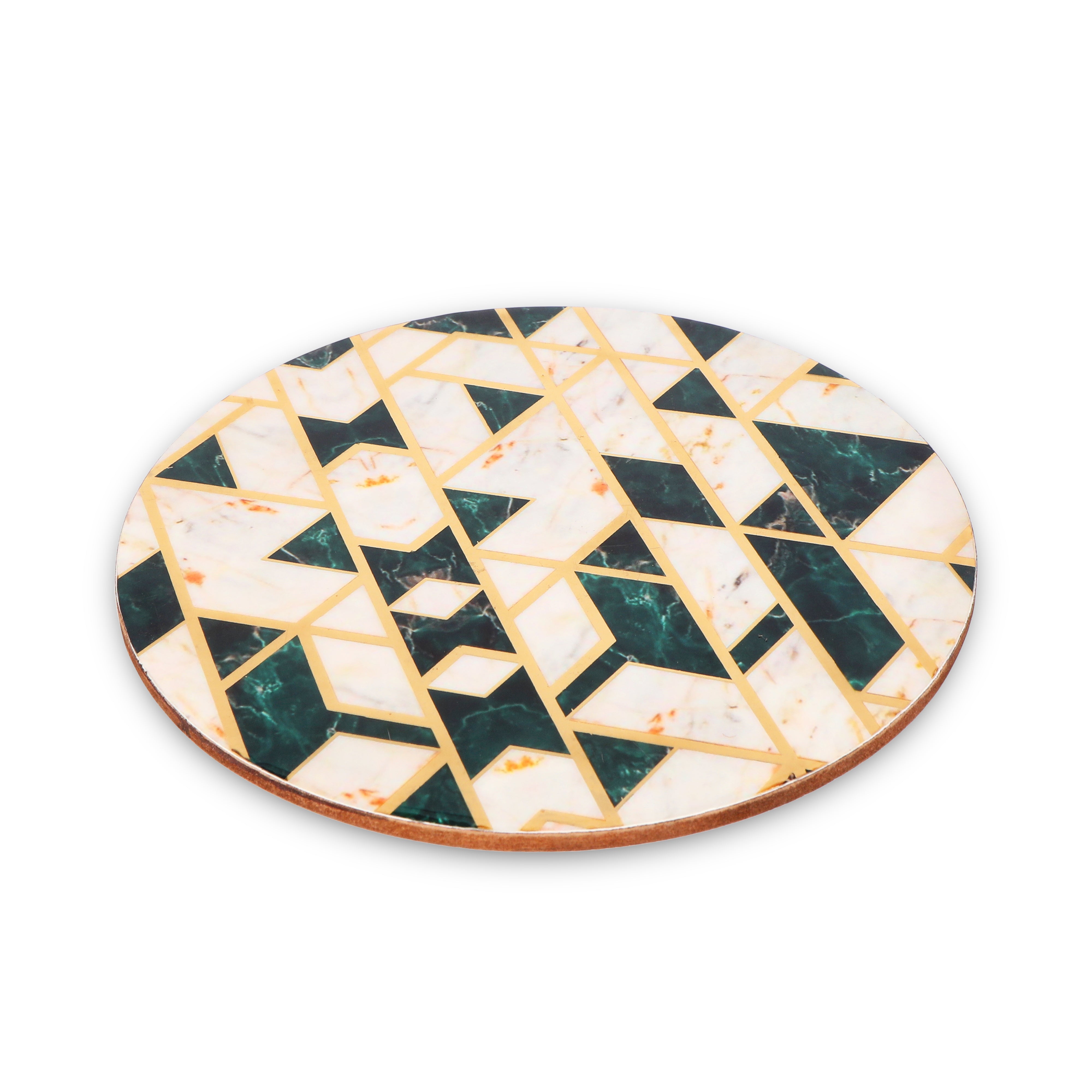 Trivet - Green - Round