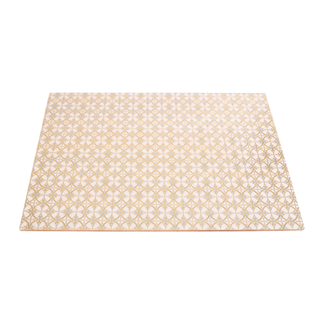 Tablemat - White Gold (1 Pc)