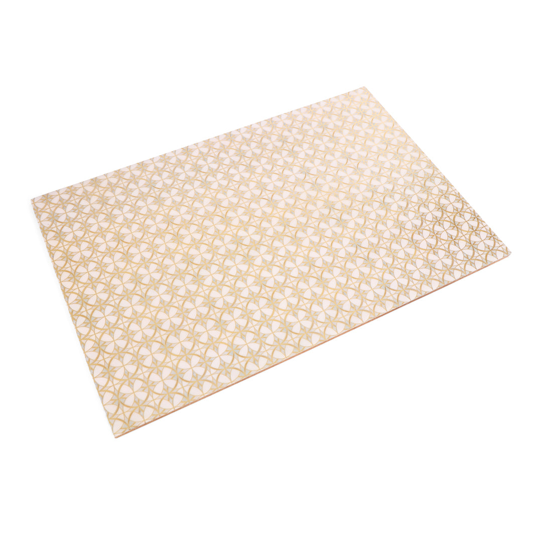 Tablemat - White Gold (1 Pc)