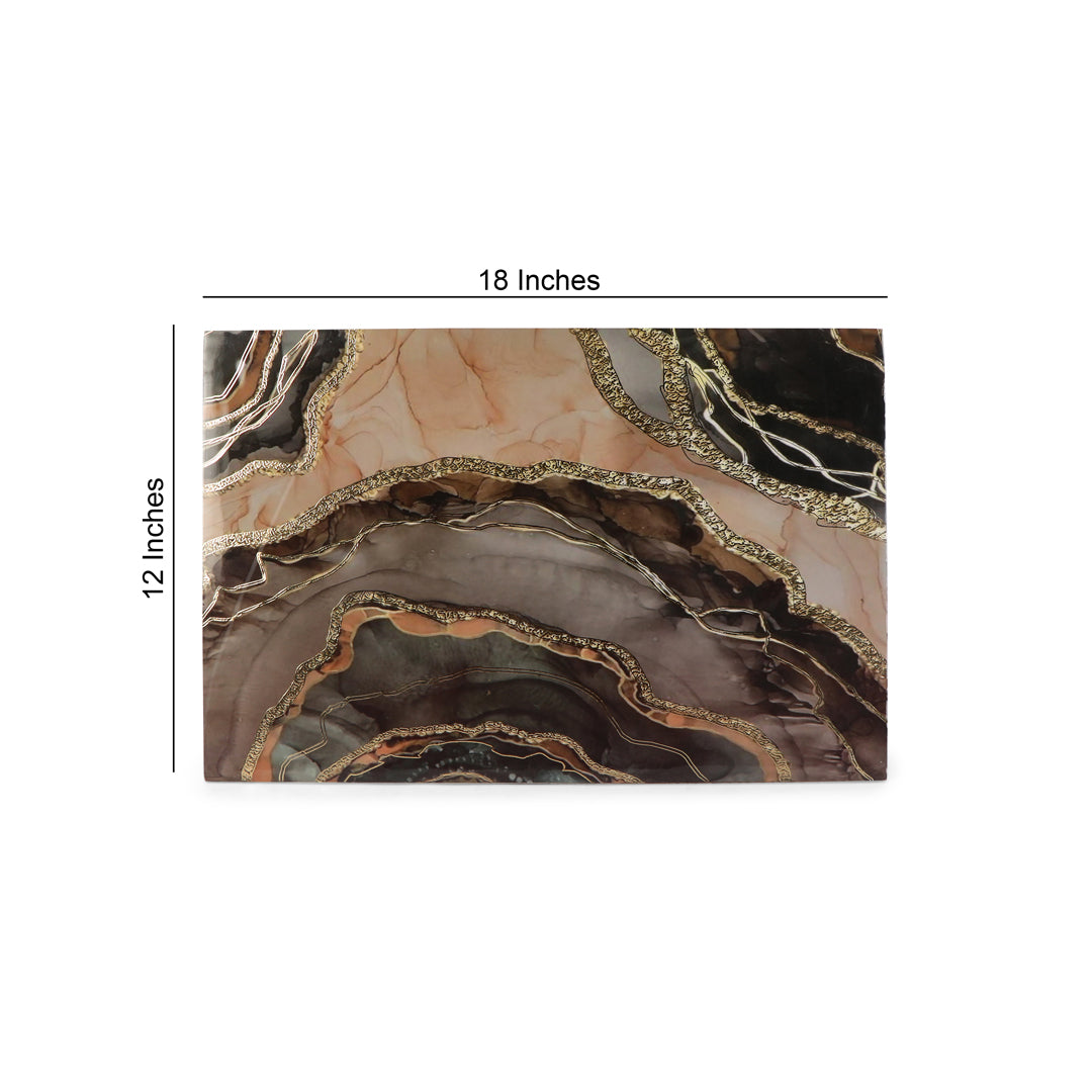 Tablemat - Brown Marble (1 Pc)