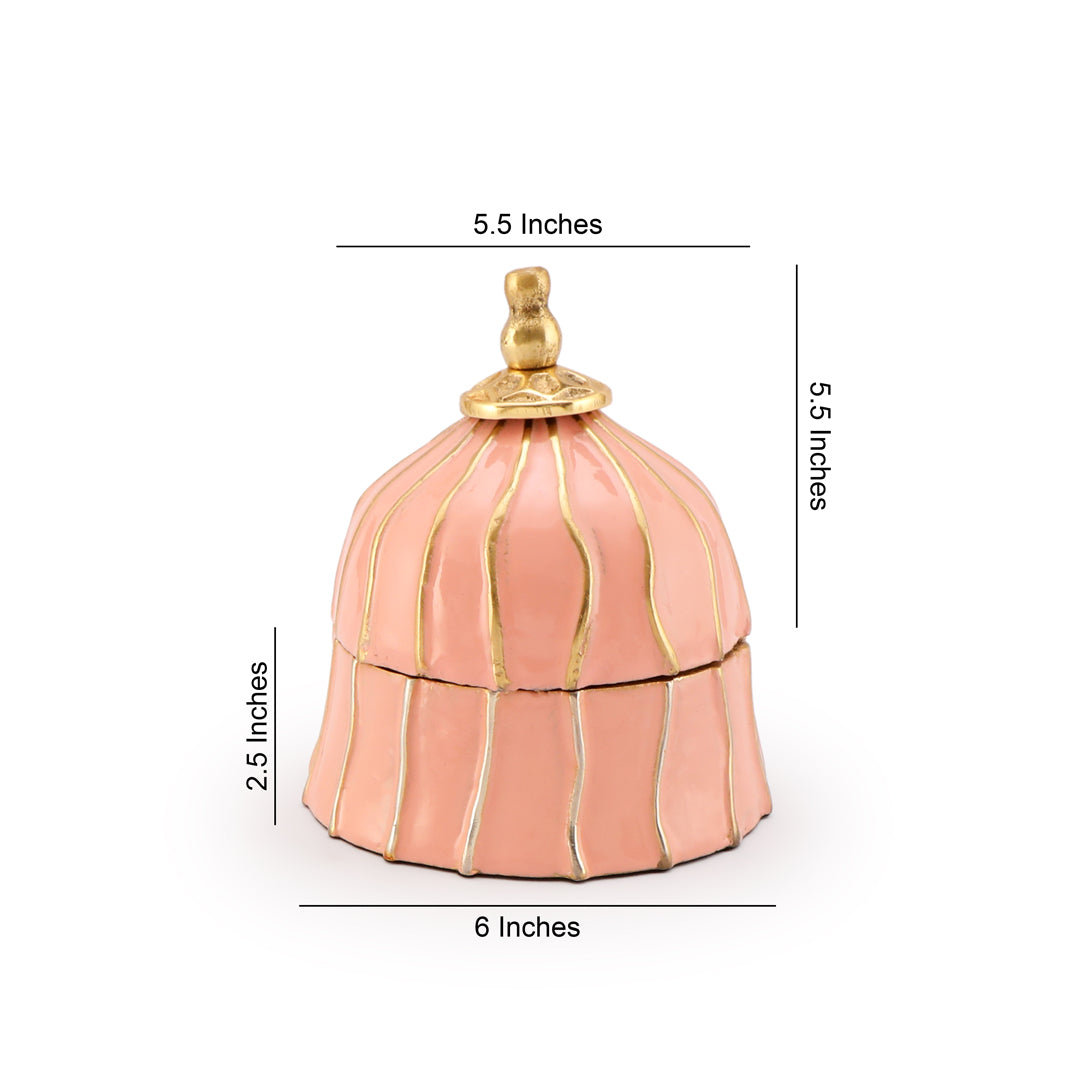 Santorini Jar - Pink (Large) 3- The Home Co.
