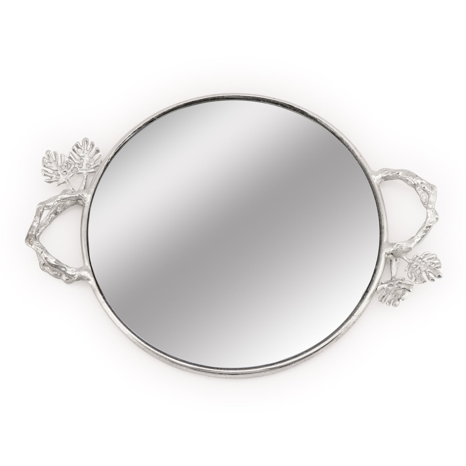 Mirror Tray - Silver Leaf 3- The Home Co.