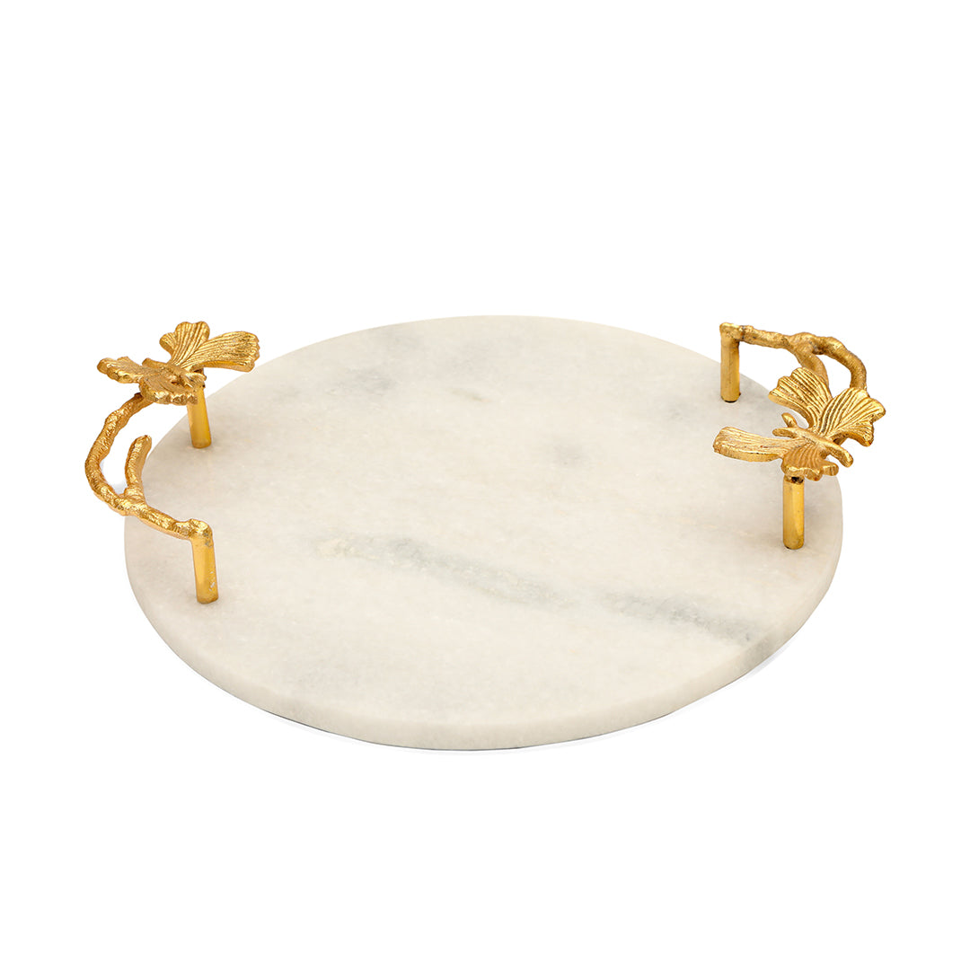 Marble Round Tray