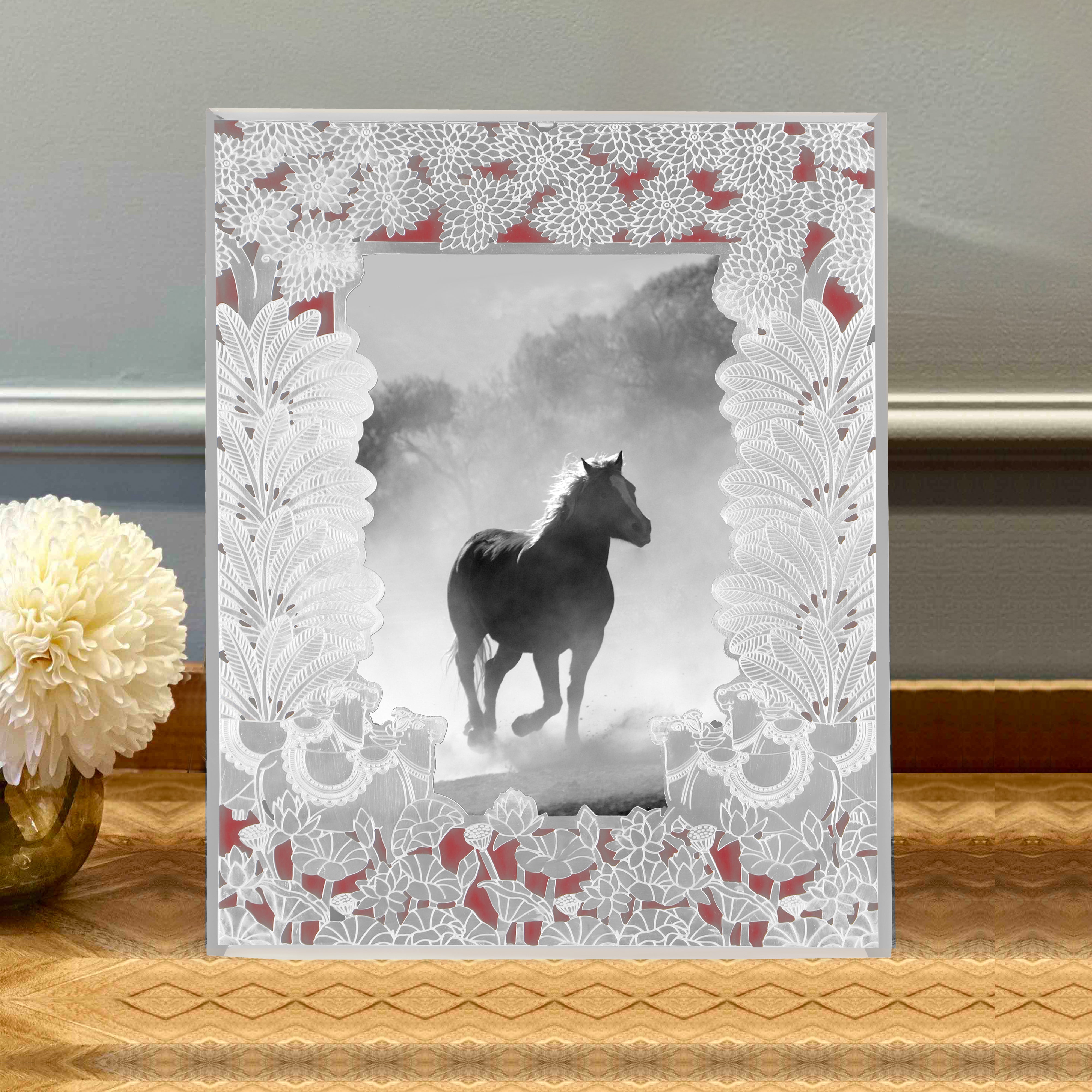 Silver Plated Photo Frame - Nandi Photo Frame