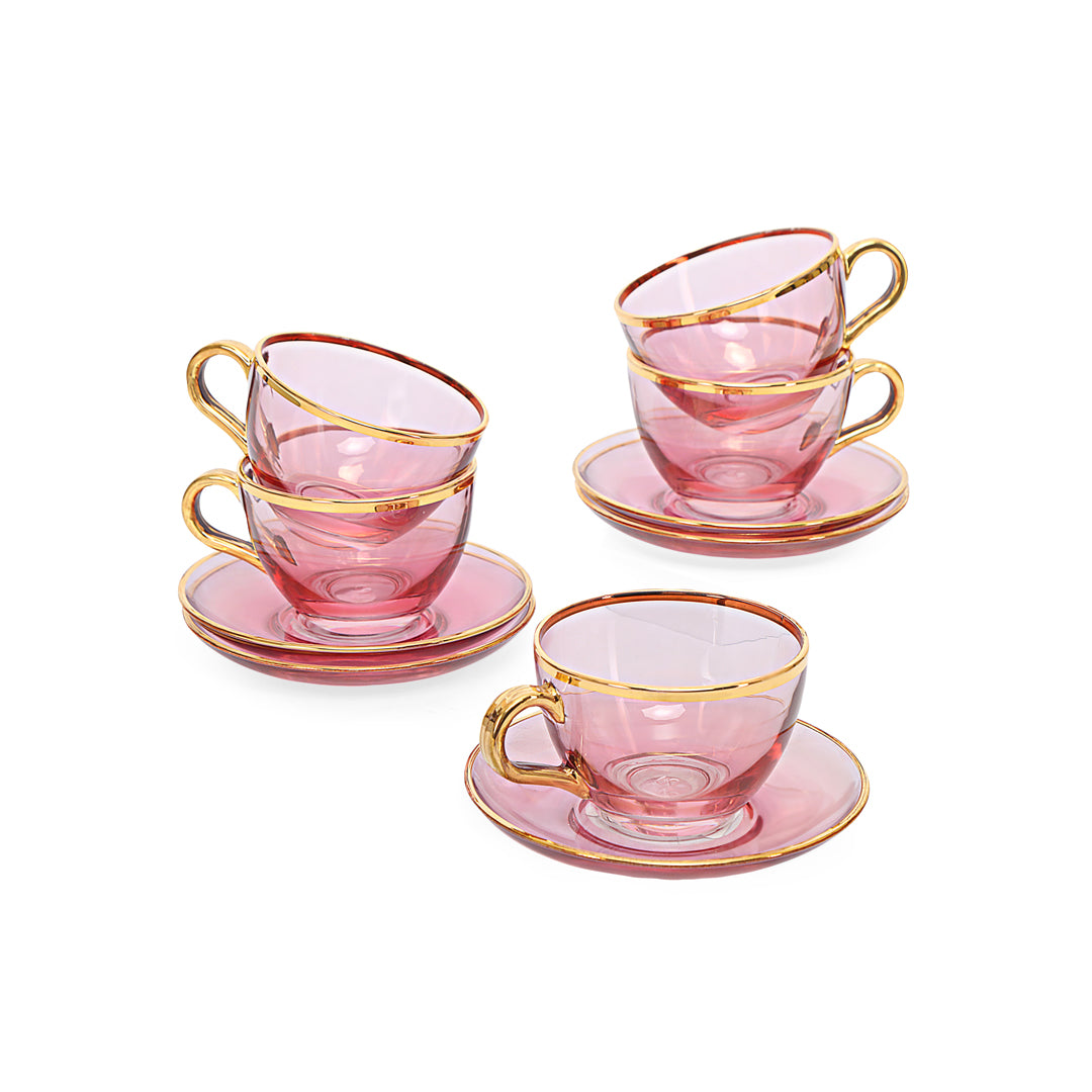 Tea Set - Blossom Pink Set Of 6