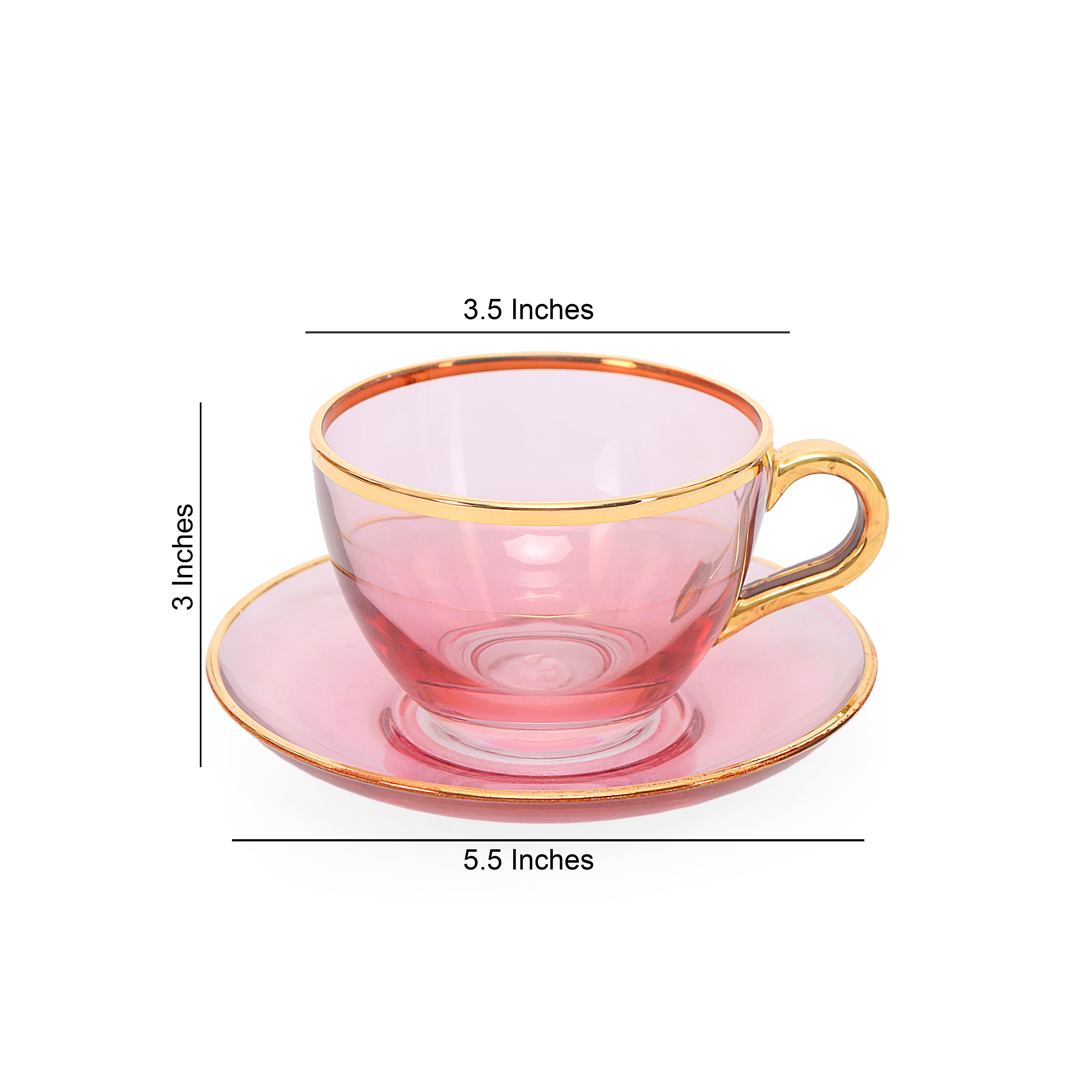 Tea Set - Blossom Pink Set Of 6