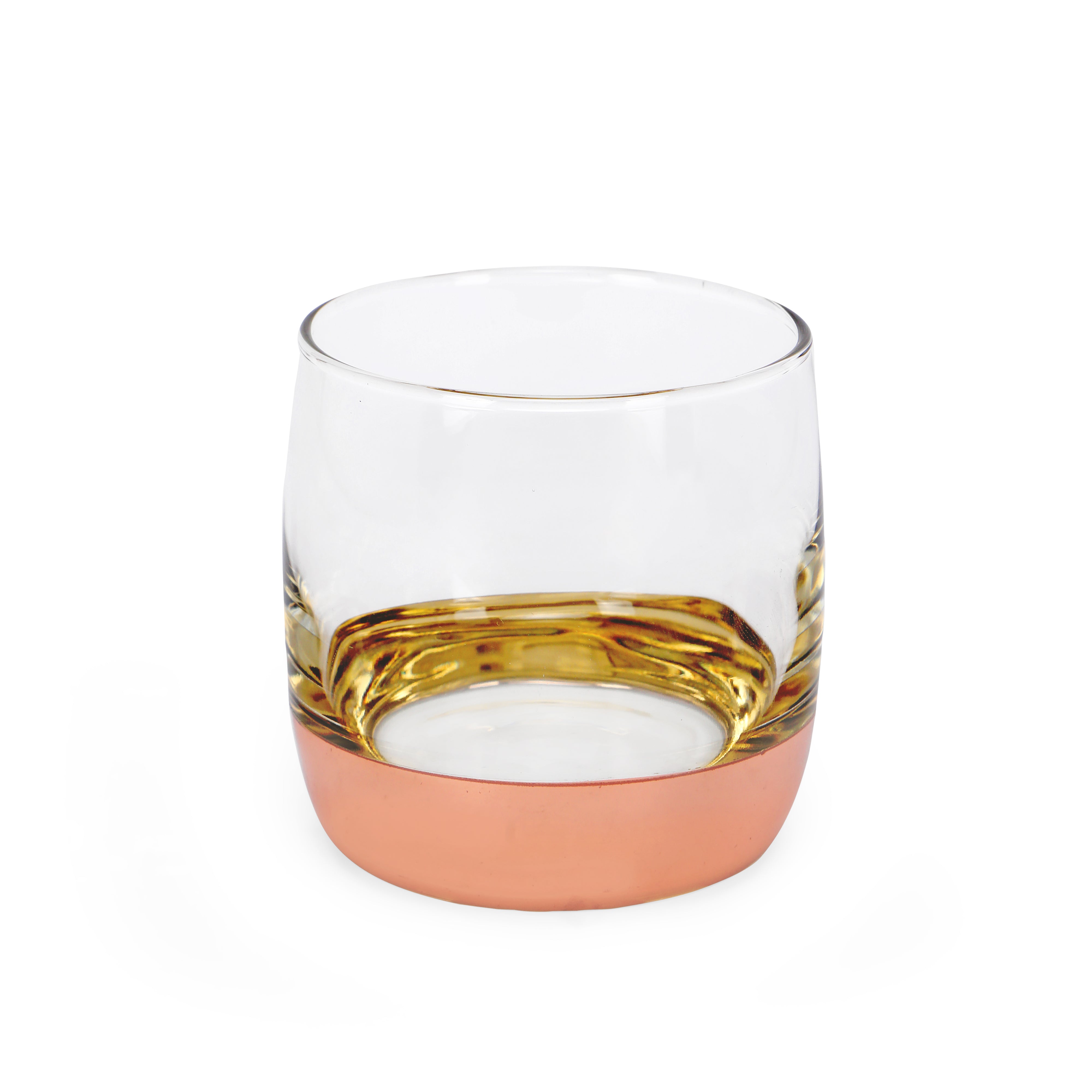 Glass Set - Copper Crome