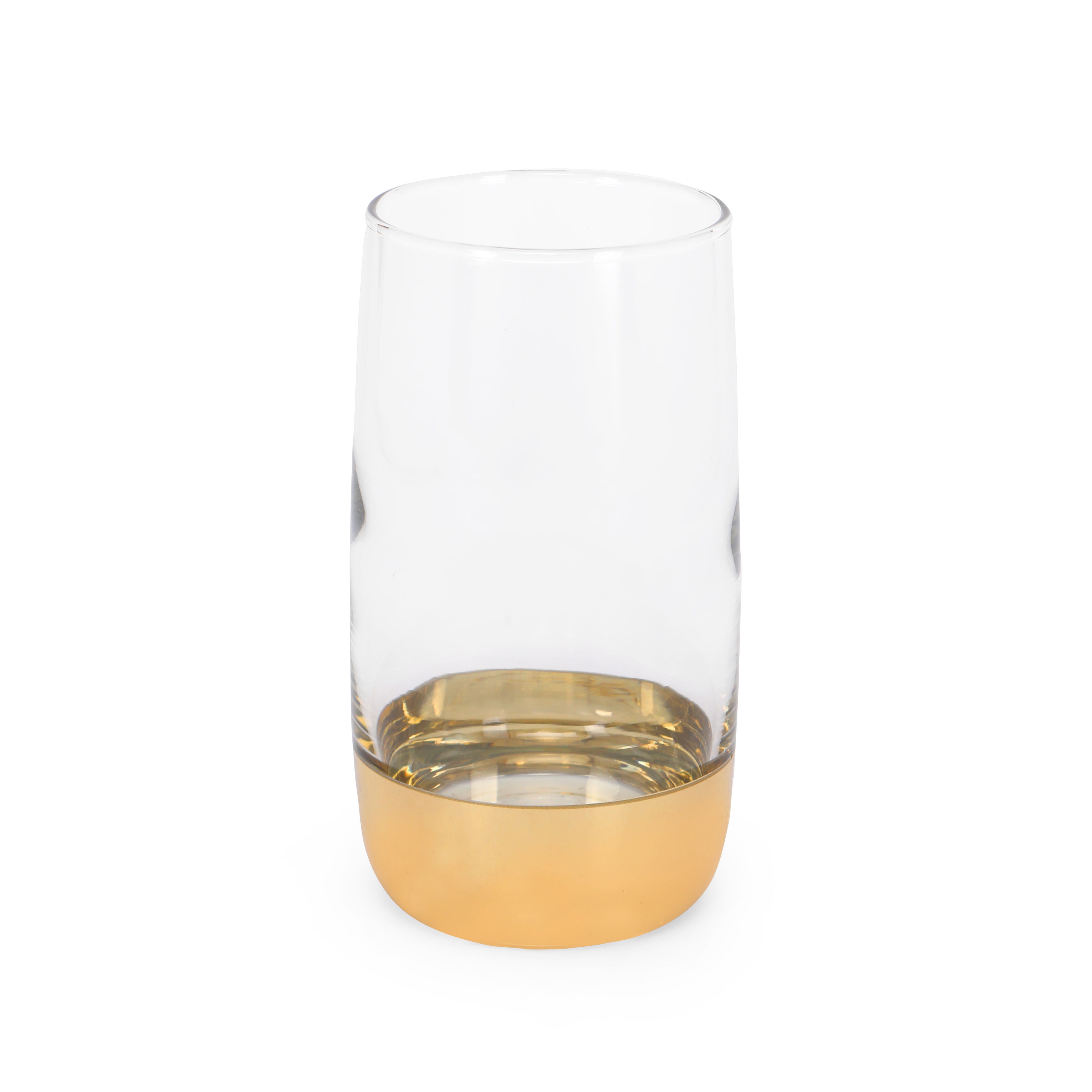 Water Glass Set - Gold Chrome Set Of 6