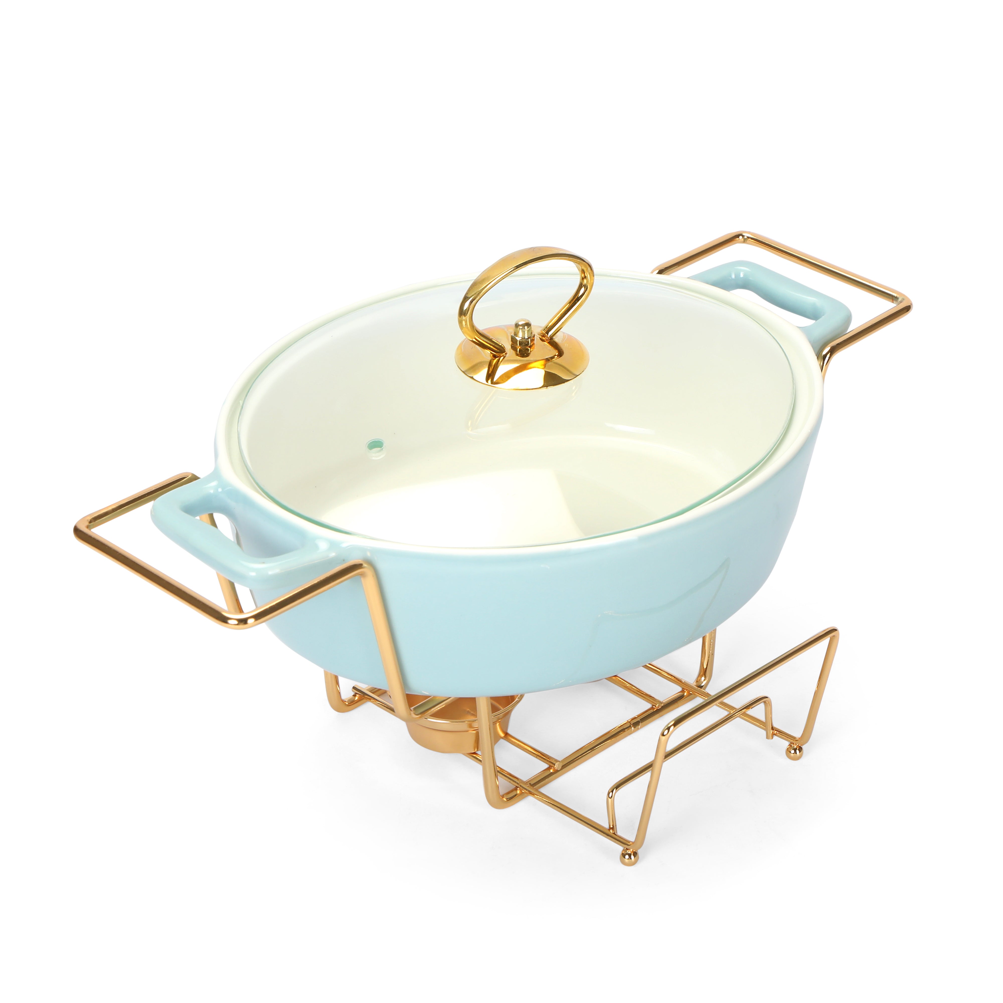 Chafing Dish Single Oval - Blue