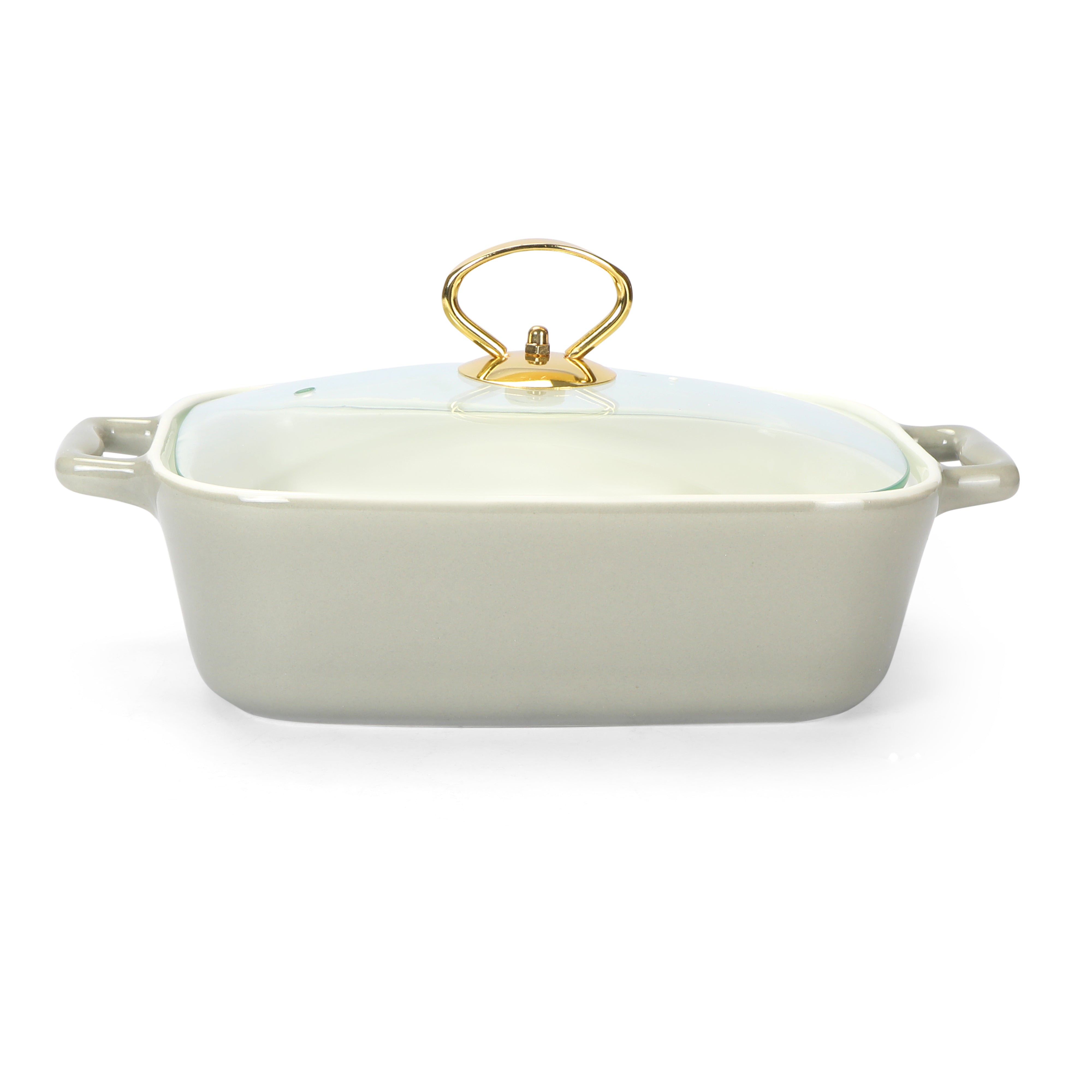 Chafing Dish Twin Rectangle - Grey