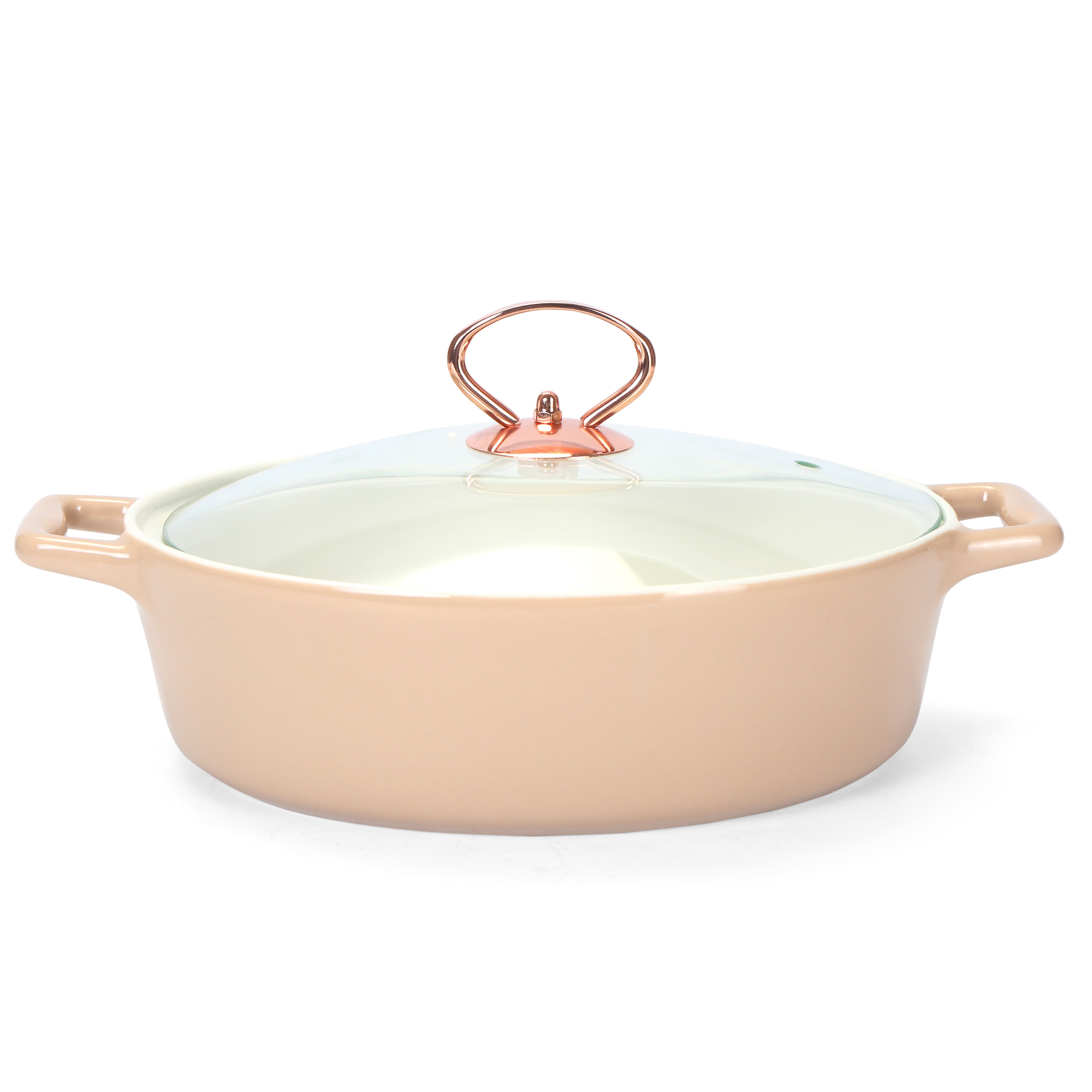 Chafing Dish Twin Oval - Pink