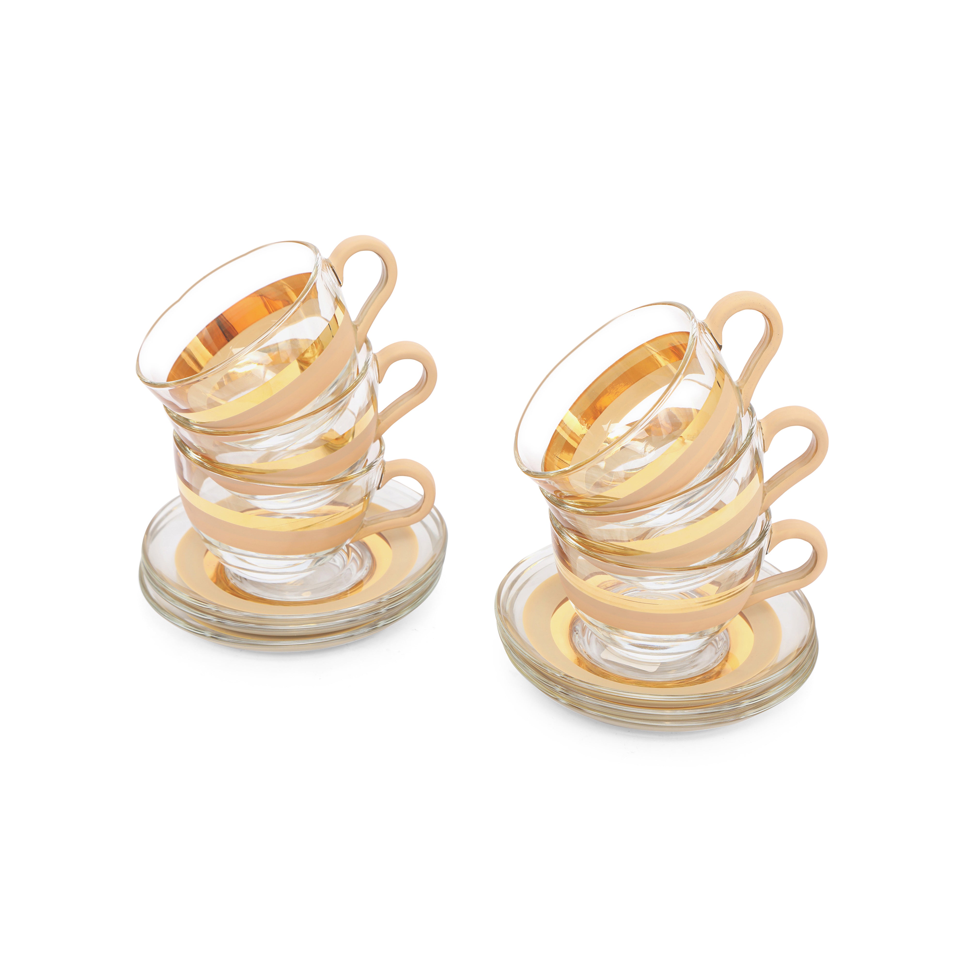 Tea Set - Beige Vision Set Of 6