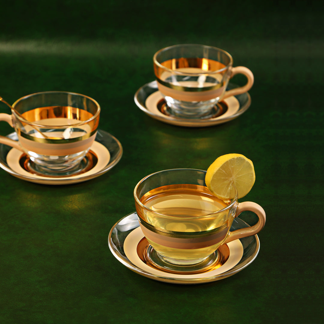Tea Set - Beige Vision Set Of 6