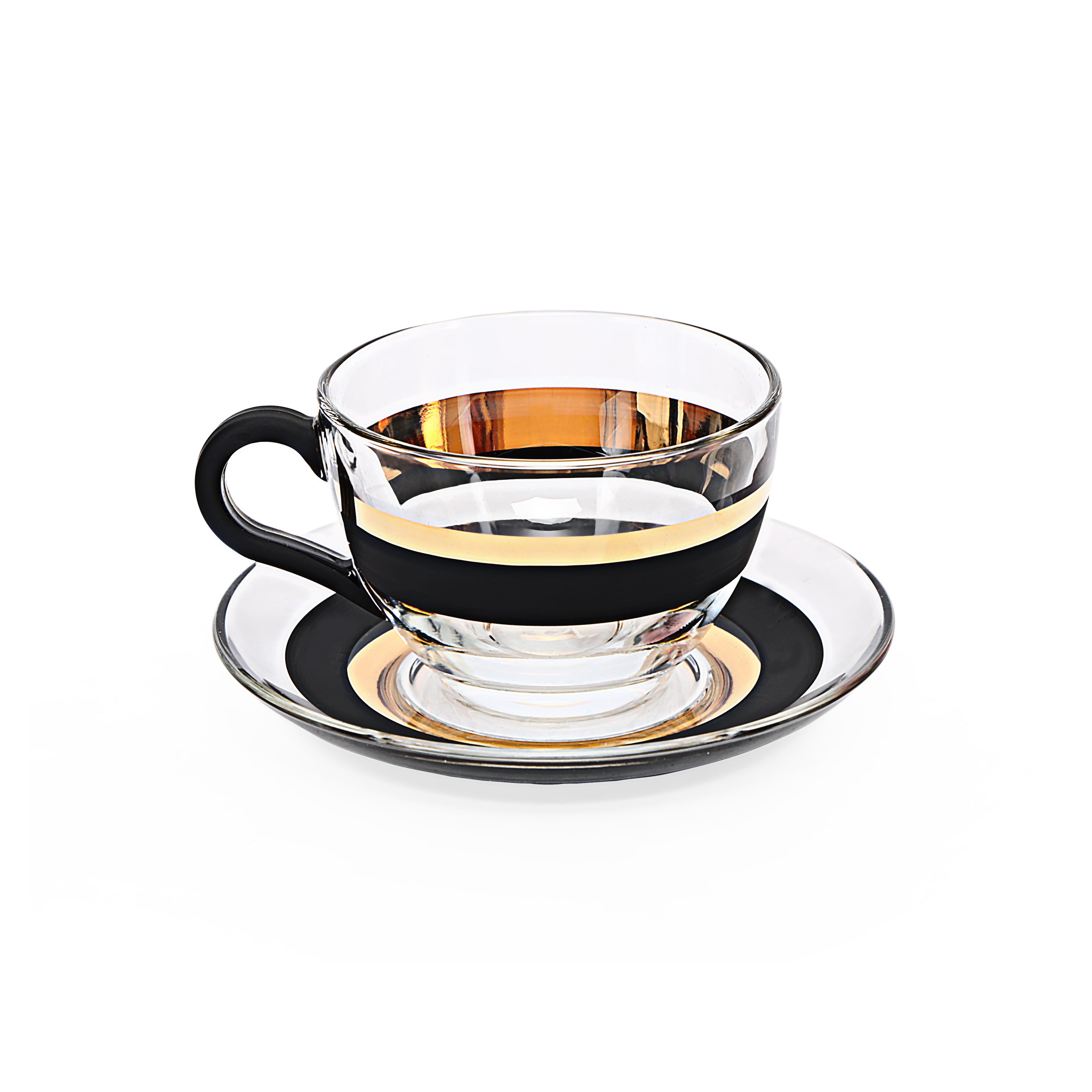 Tea Set - Black Vision Set Of 6