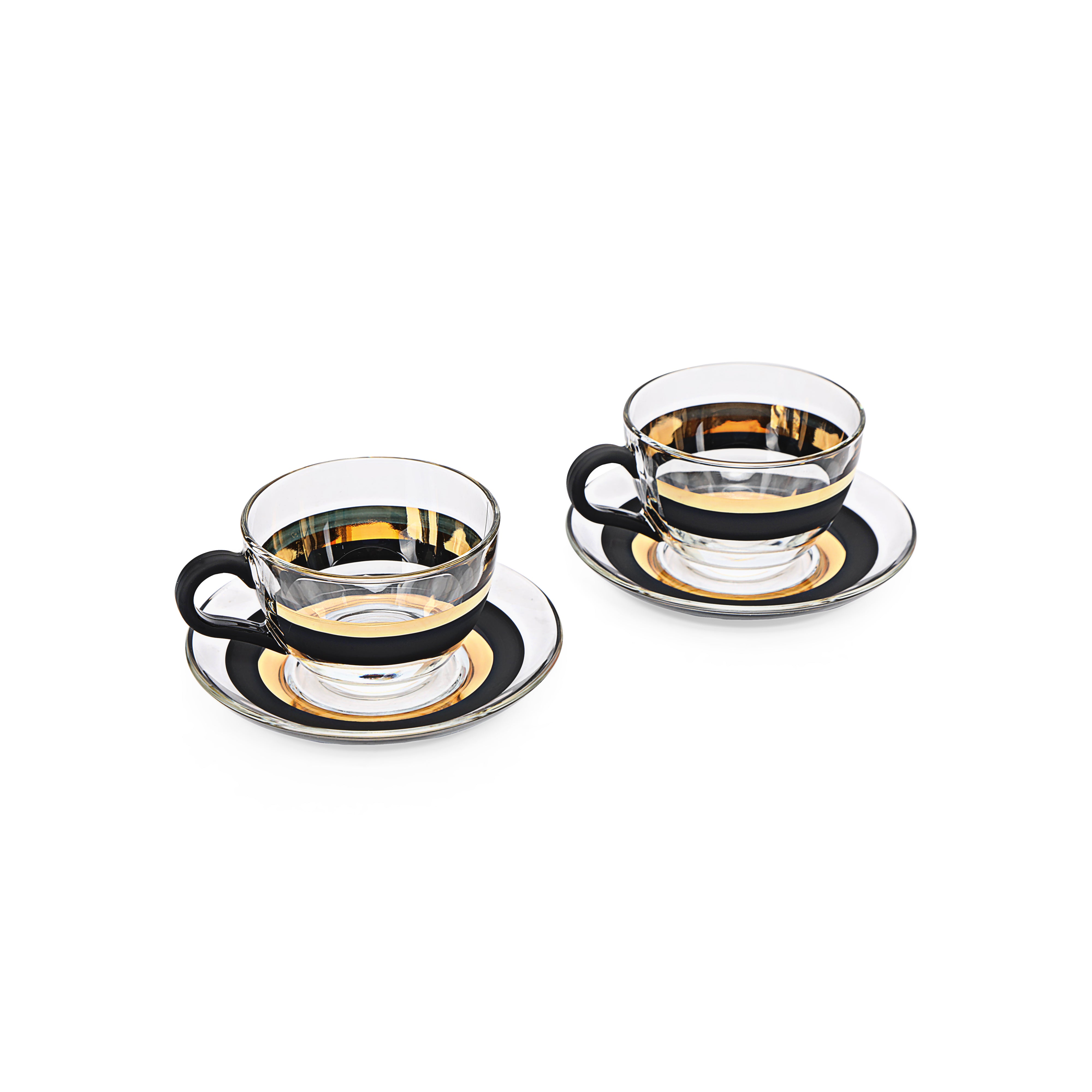 Tea Set - Black Vision Set Of 6