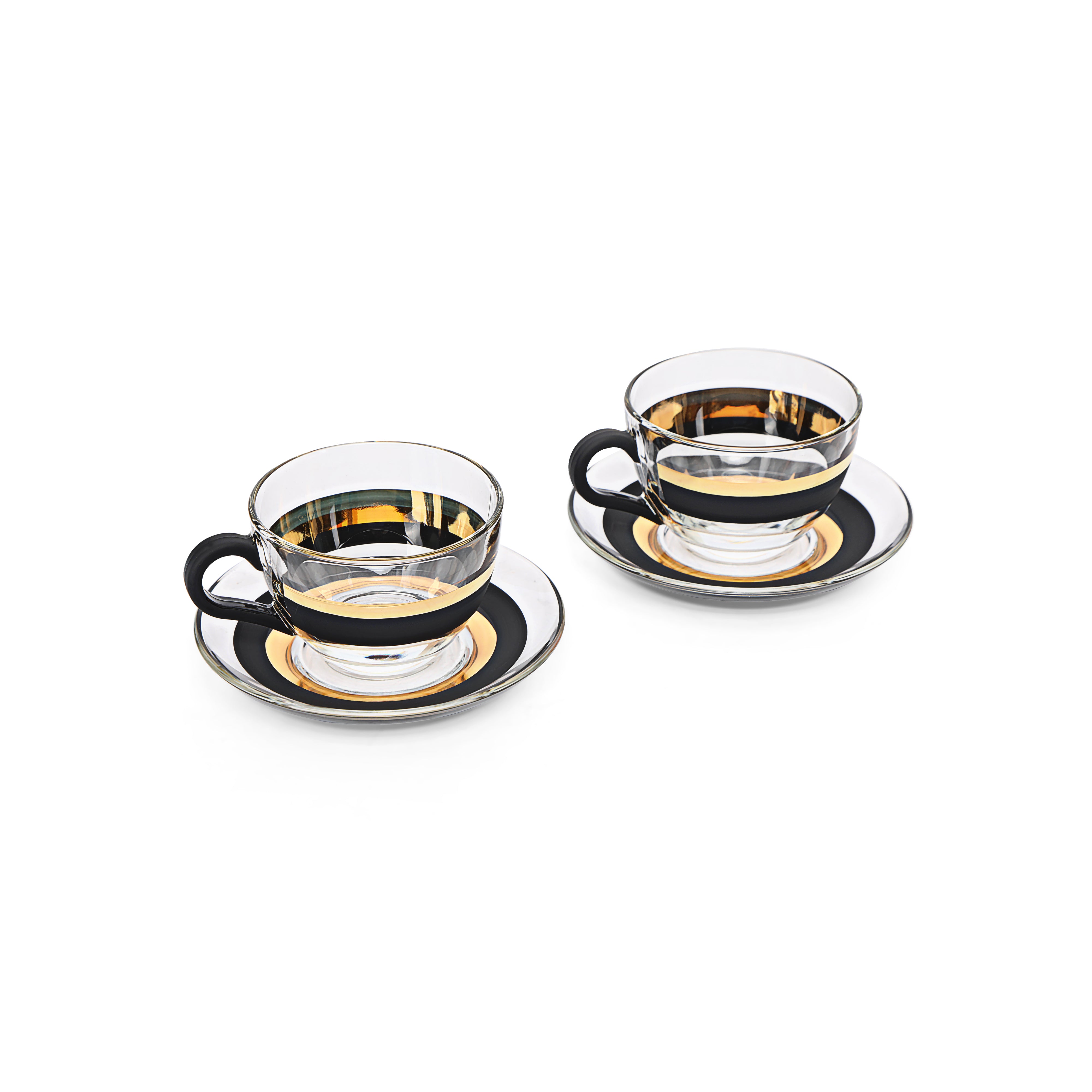 Tea Set - Black Vision Set Of 6