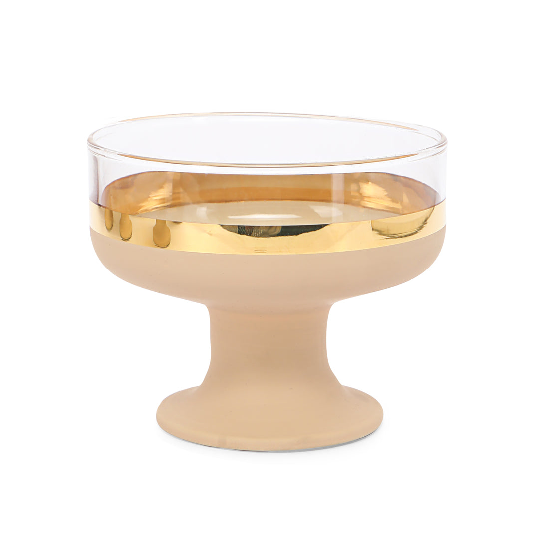 Glass Bowl Set - Beige Vision