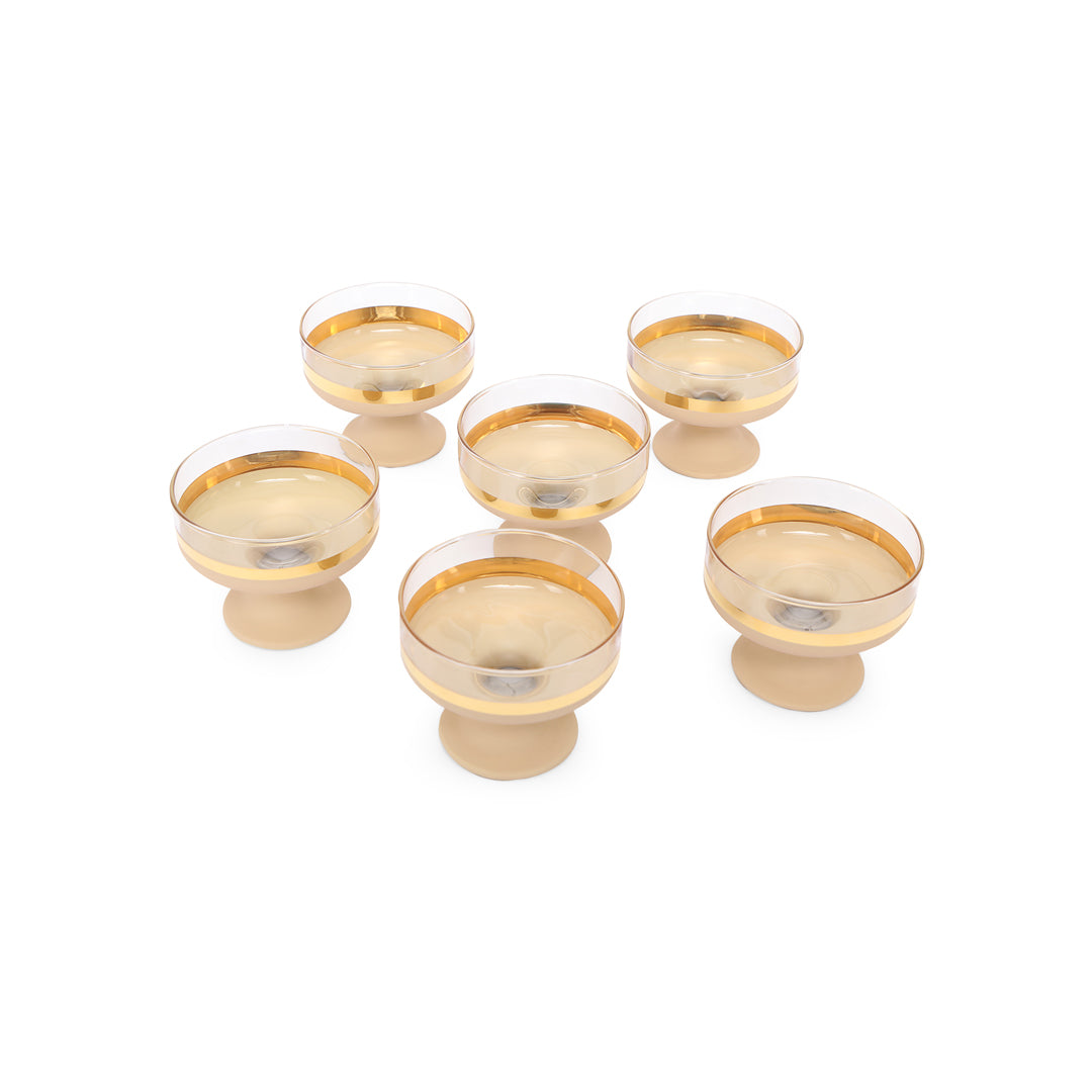 Glass Bowl Set - Beige Vision