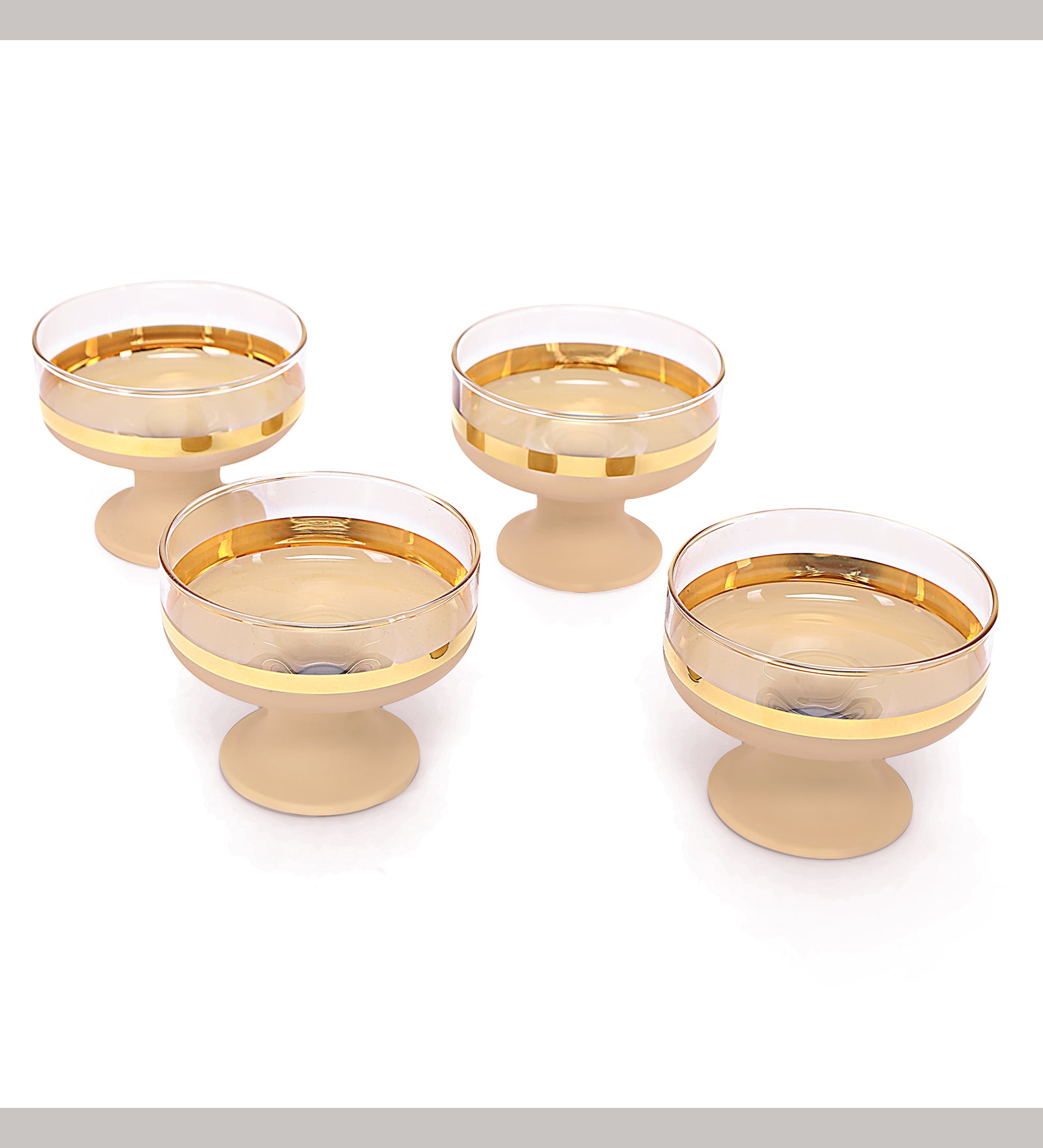 Ice Cream Bowl Set - Beige Vision Set Of 6