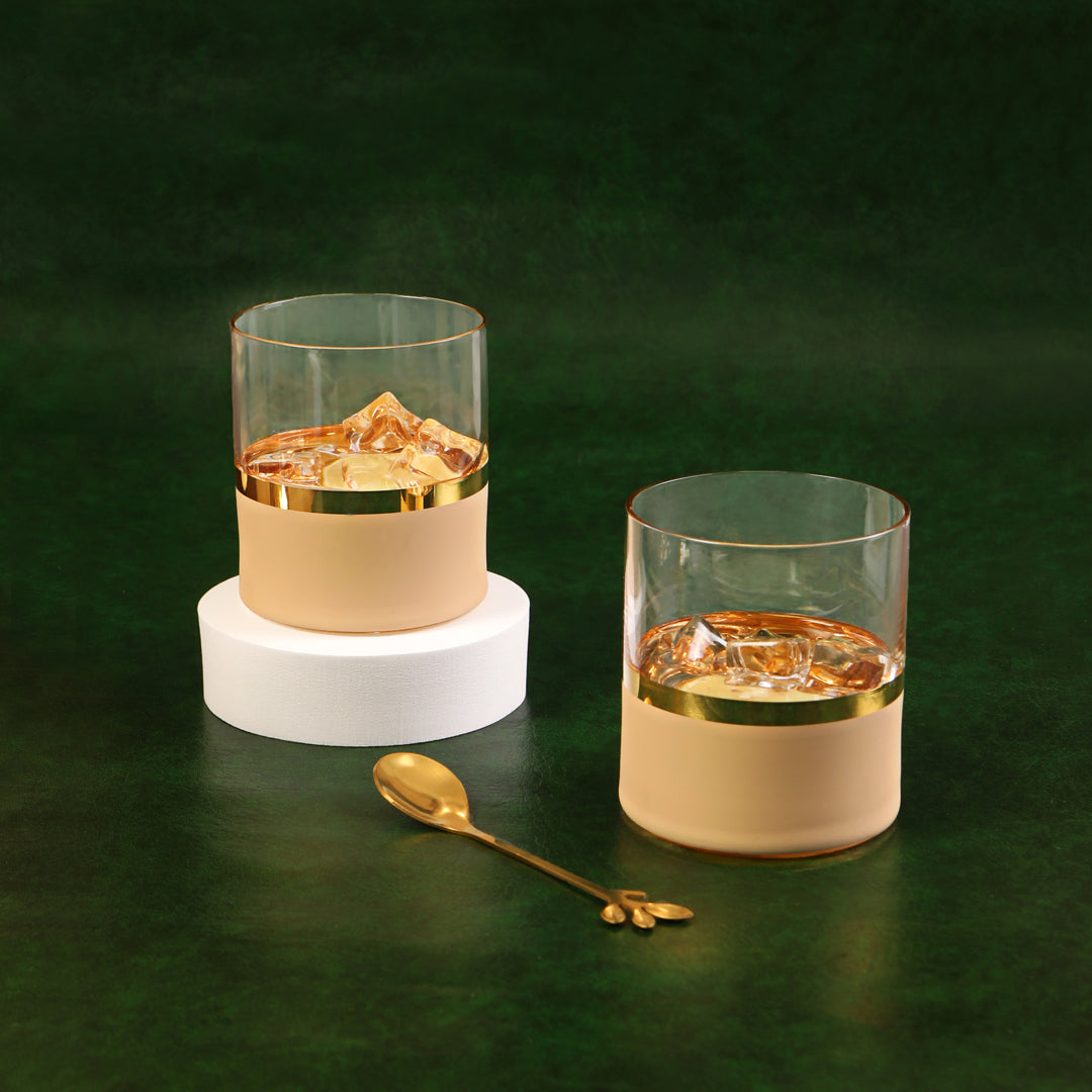 Glass Set - Beige Vision - The Home Co.