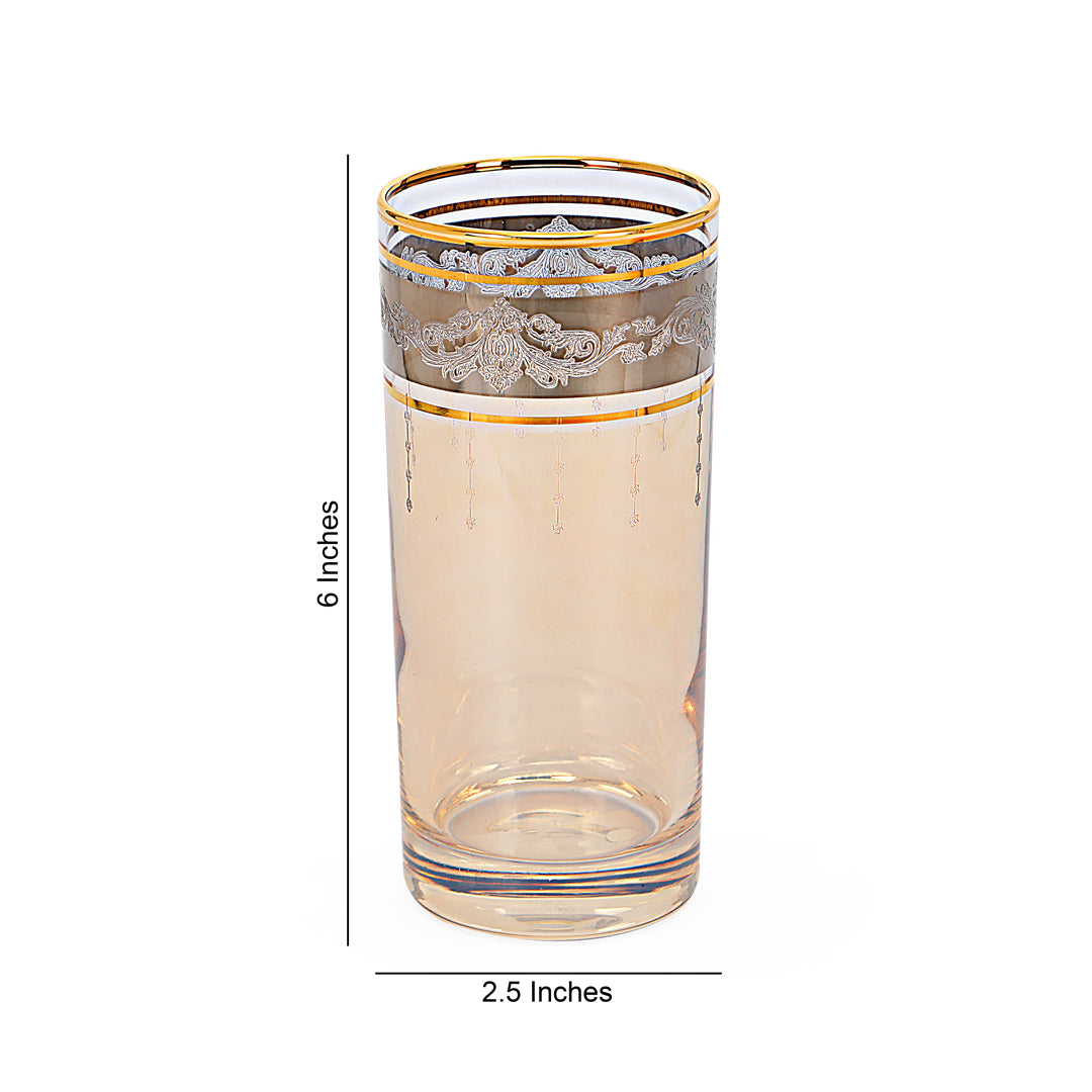 Water Glass Set - Marsala set Of 6