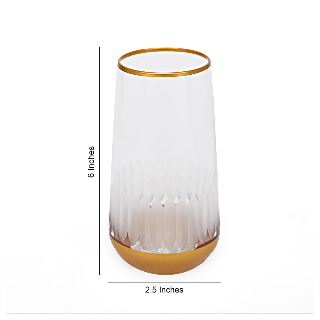 Water Glass Set - Sun Flower Set Of 6