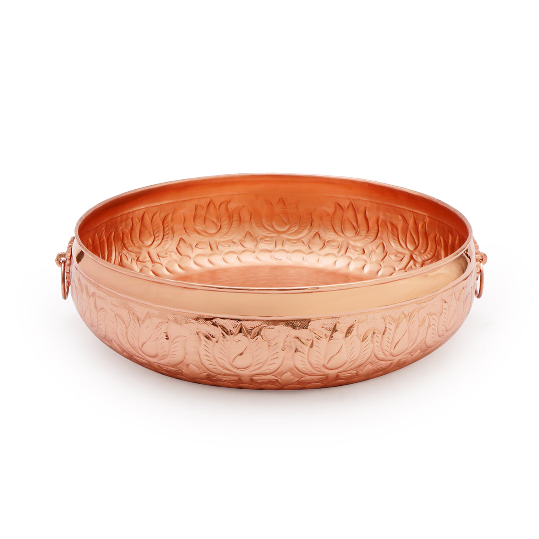 Copper Urli 12 Inch (Large) 1- The Home Co.