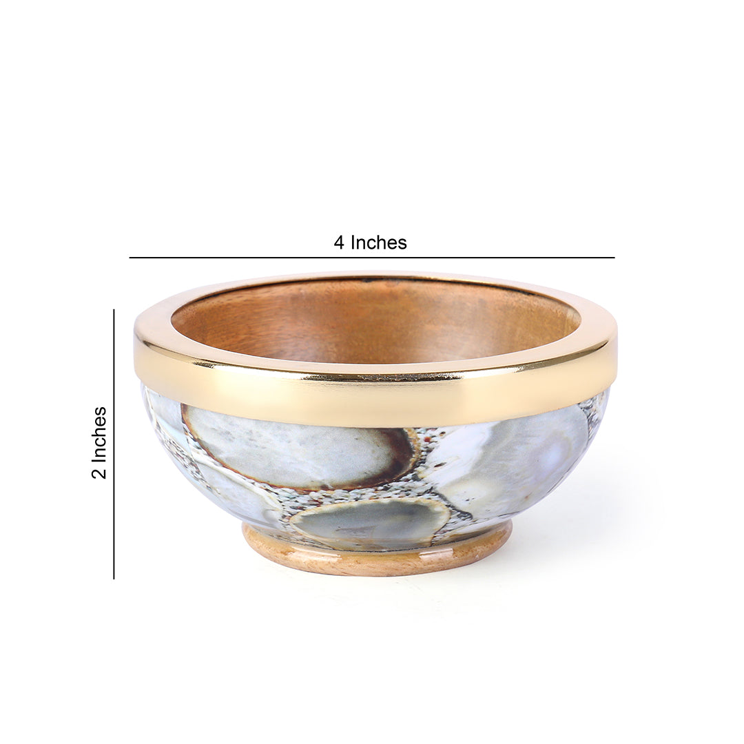 Wooden Bowl - Agate: The Home Co.