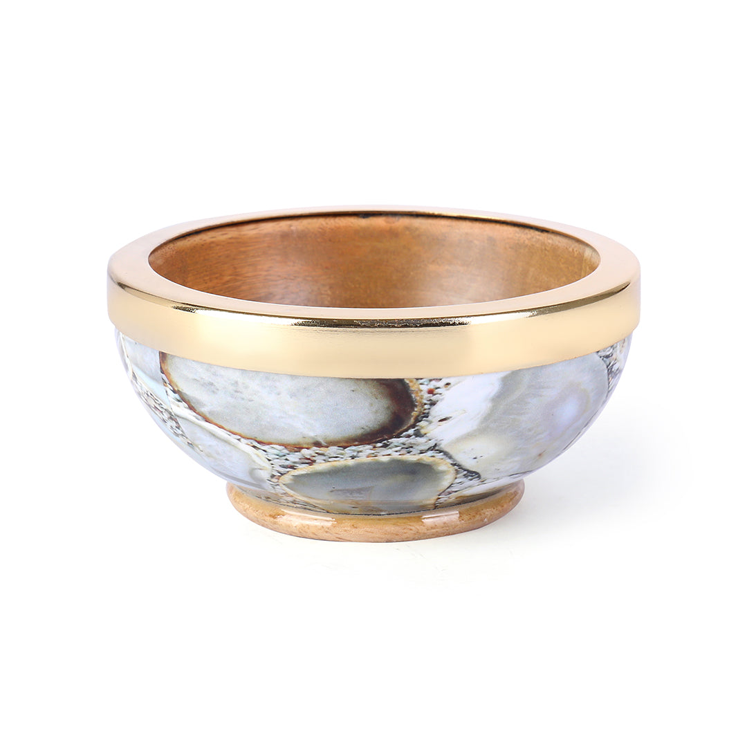Wooden Bowl - Agate: The Home Co.