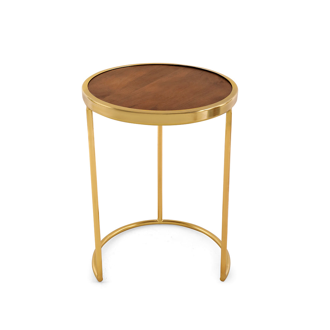 SIde Table Set Of 2 - Wooden End Table 7- The Home Co.