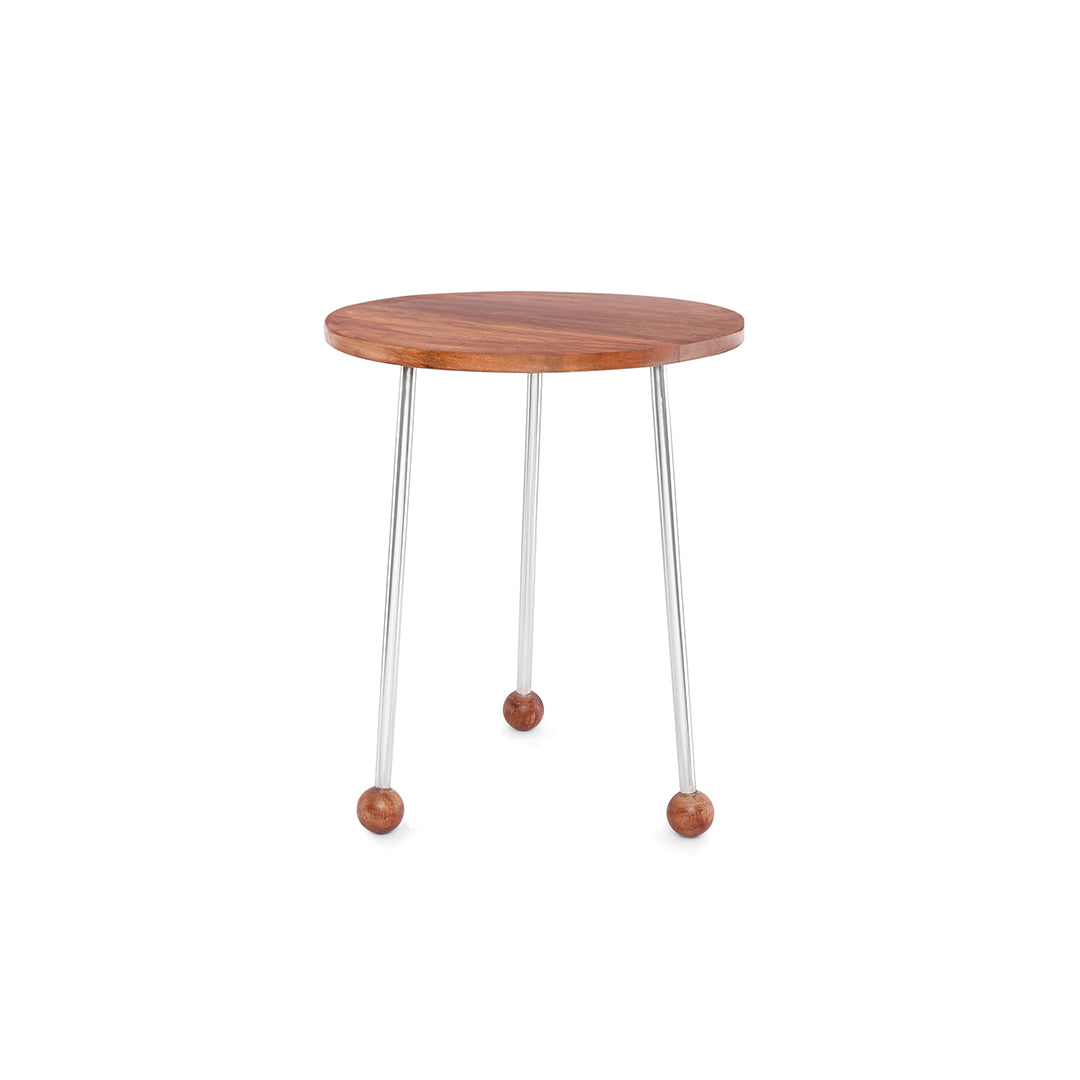 Wooden Stool - Side Table 9- The Home Co.