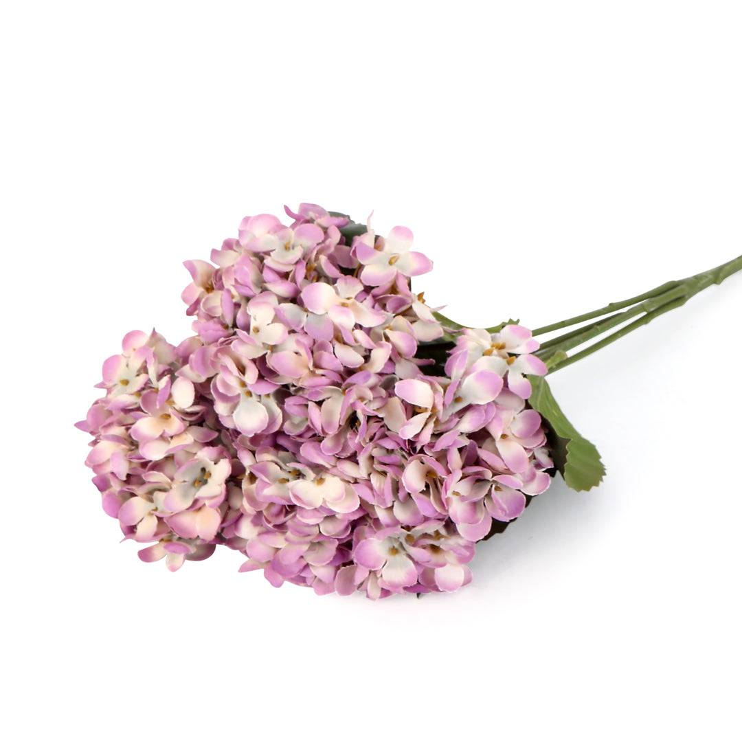 Flower Bunch - Hydrangea Purple 1- The Home Co.