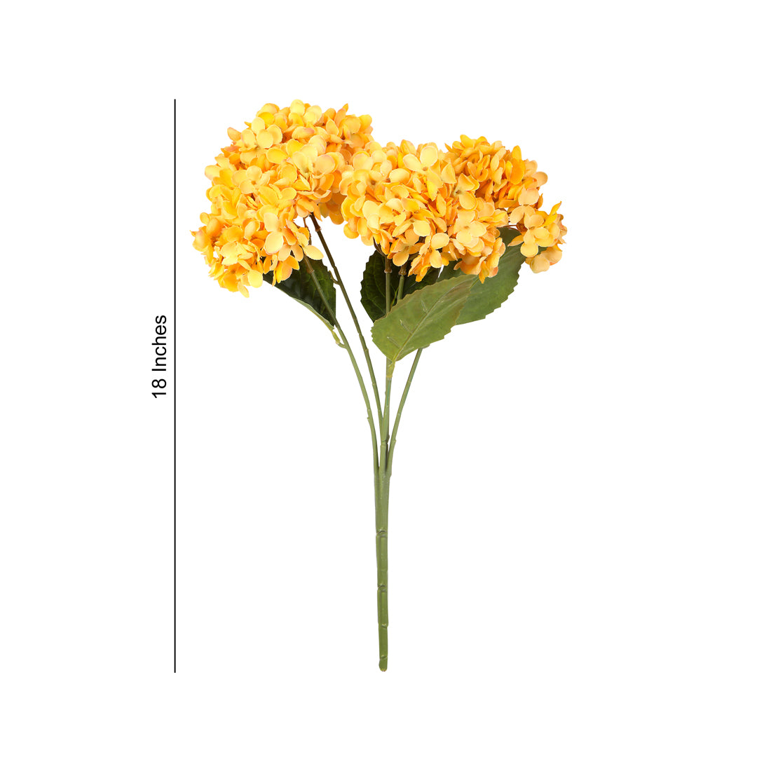 Flower Bunch - Hydrangea Yellow 2- The Home Co.