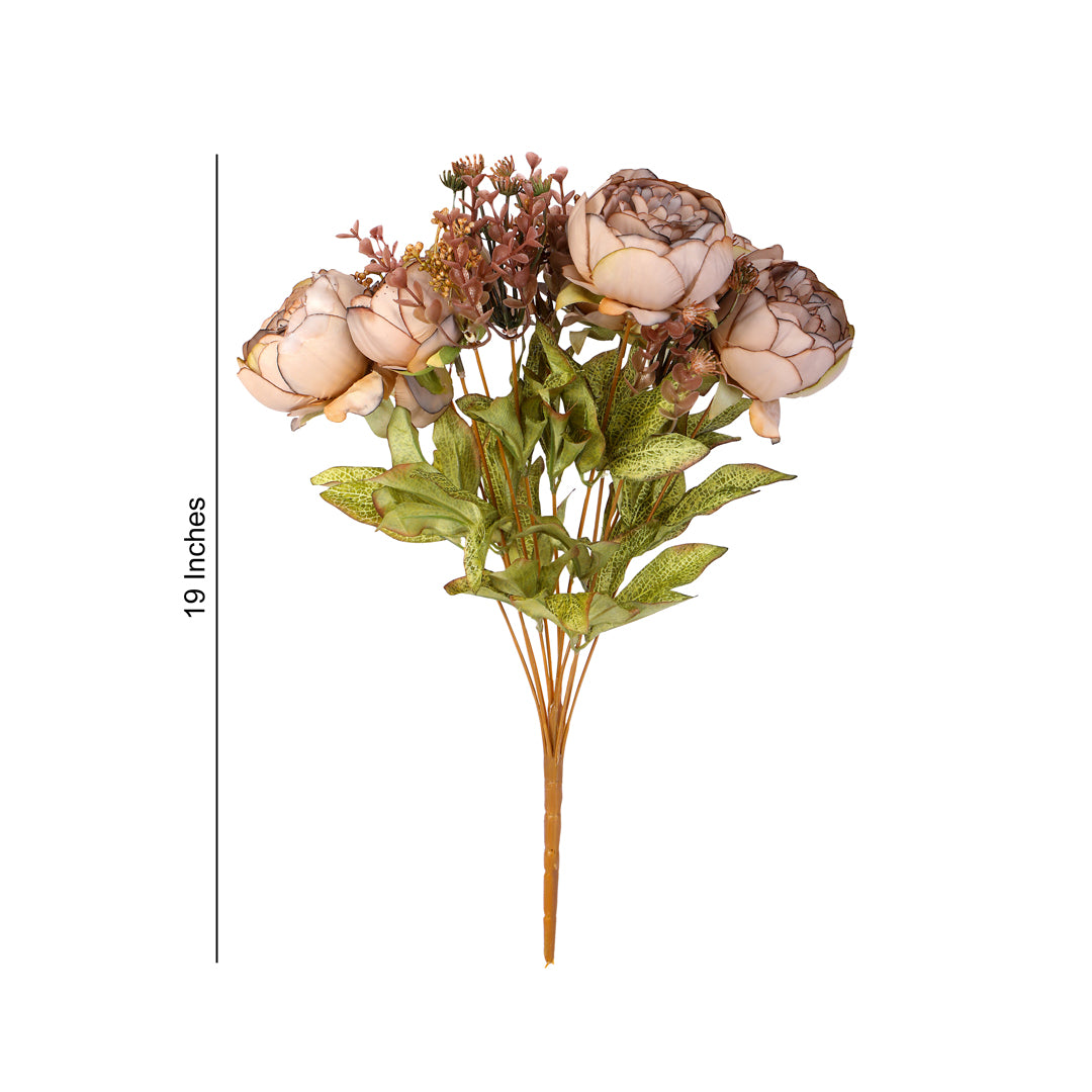 Flower Bunch - Peony Beige 2- The Home Co.