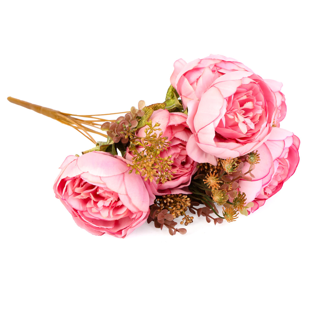 Flower Bunch - Peony Pink 3- The Home Co.