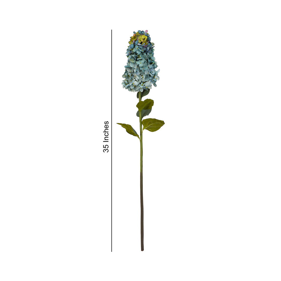 Artificial Flower Stick-  Blue Hydrangea