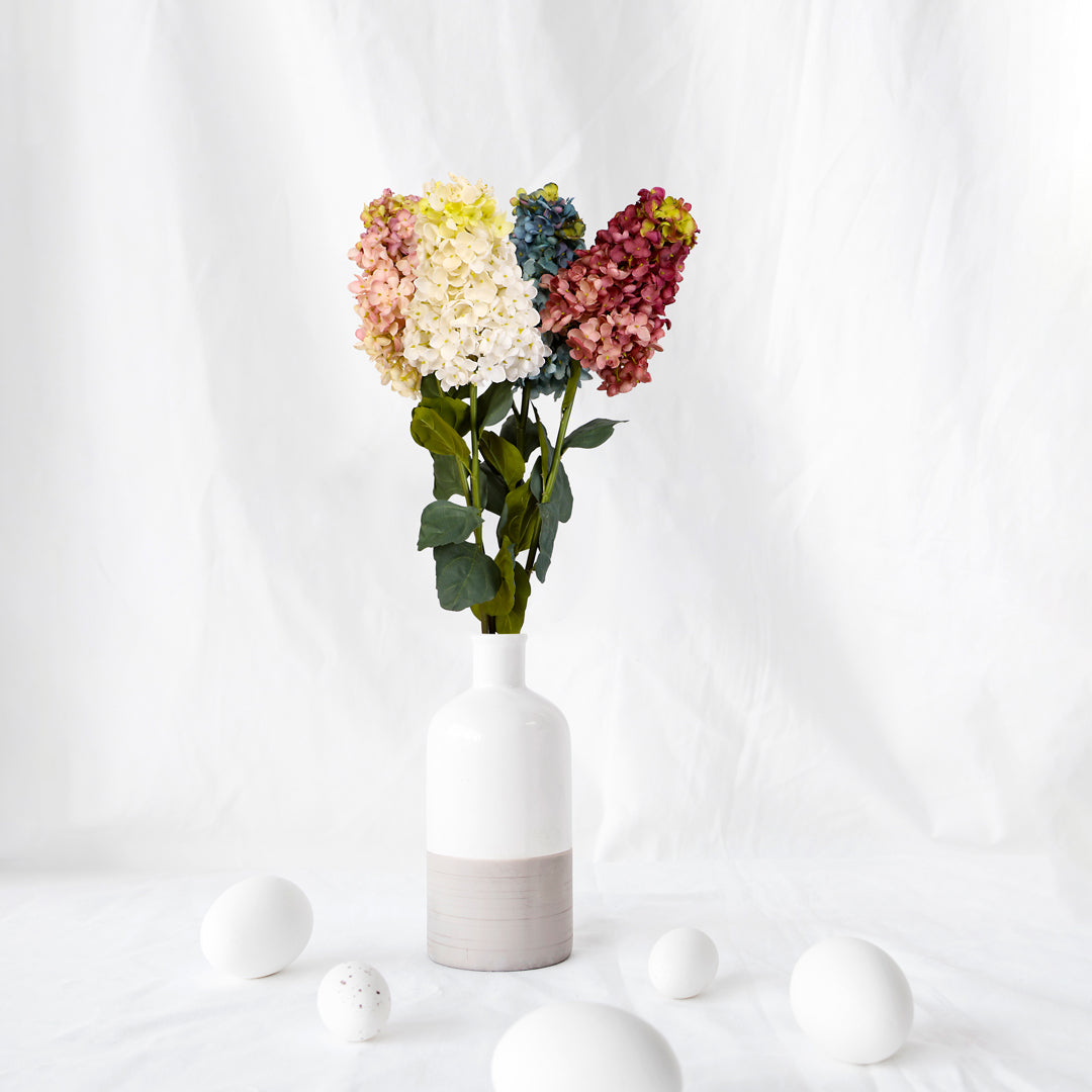 Flower Bunch - Hydrangea Multicolour Sticks - The Home Co.