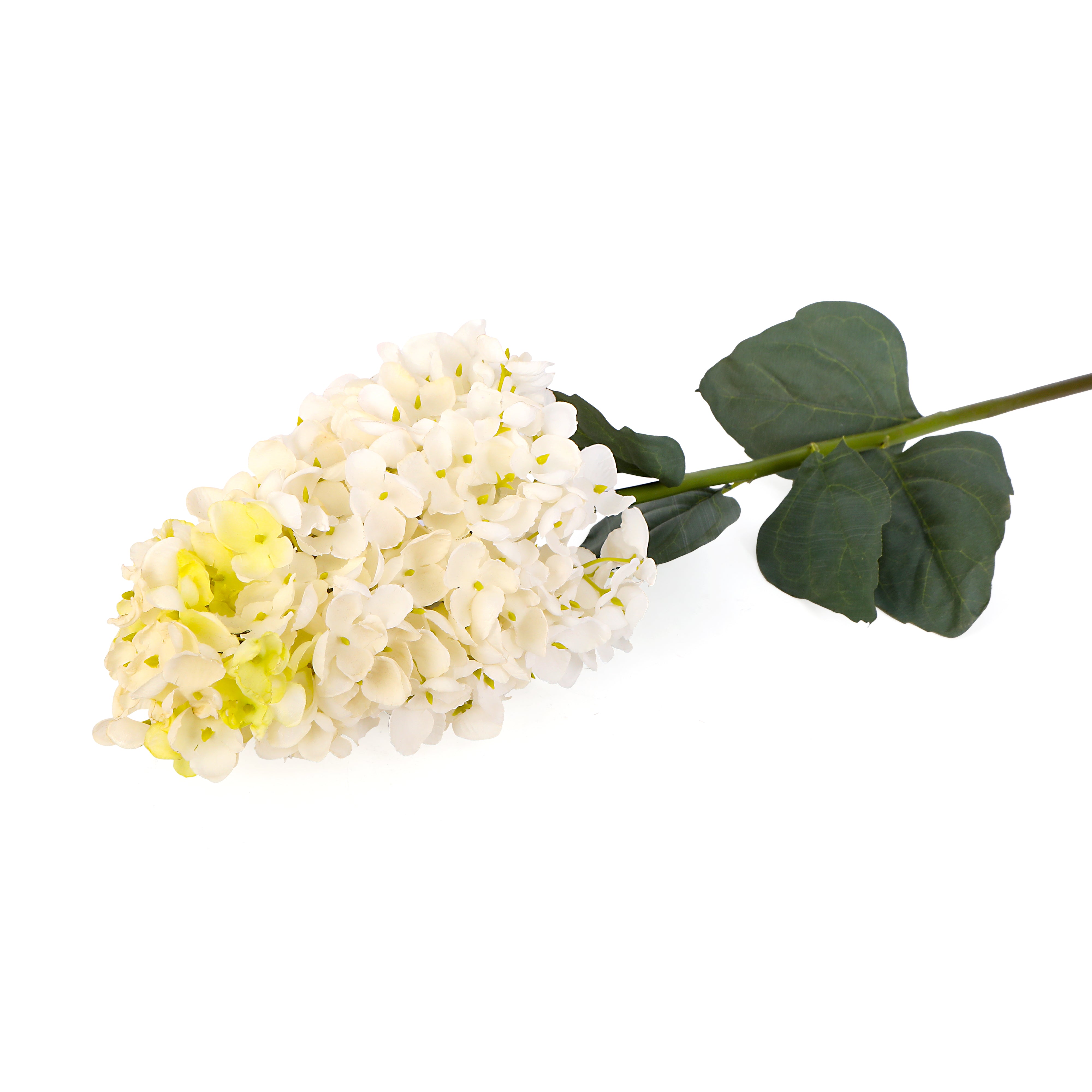 Artificial Flower Stick -  White Hydrangea