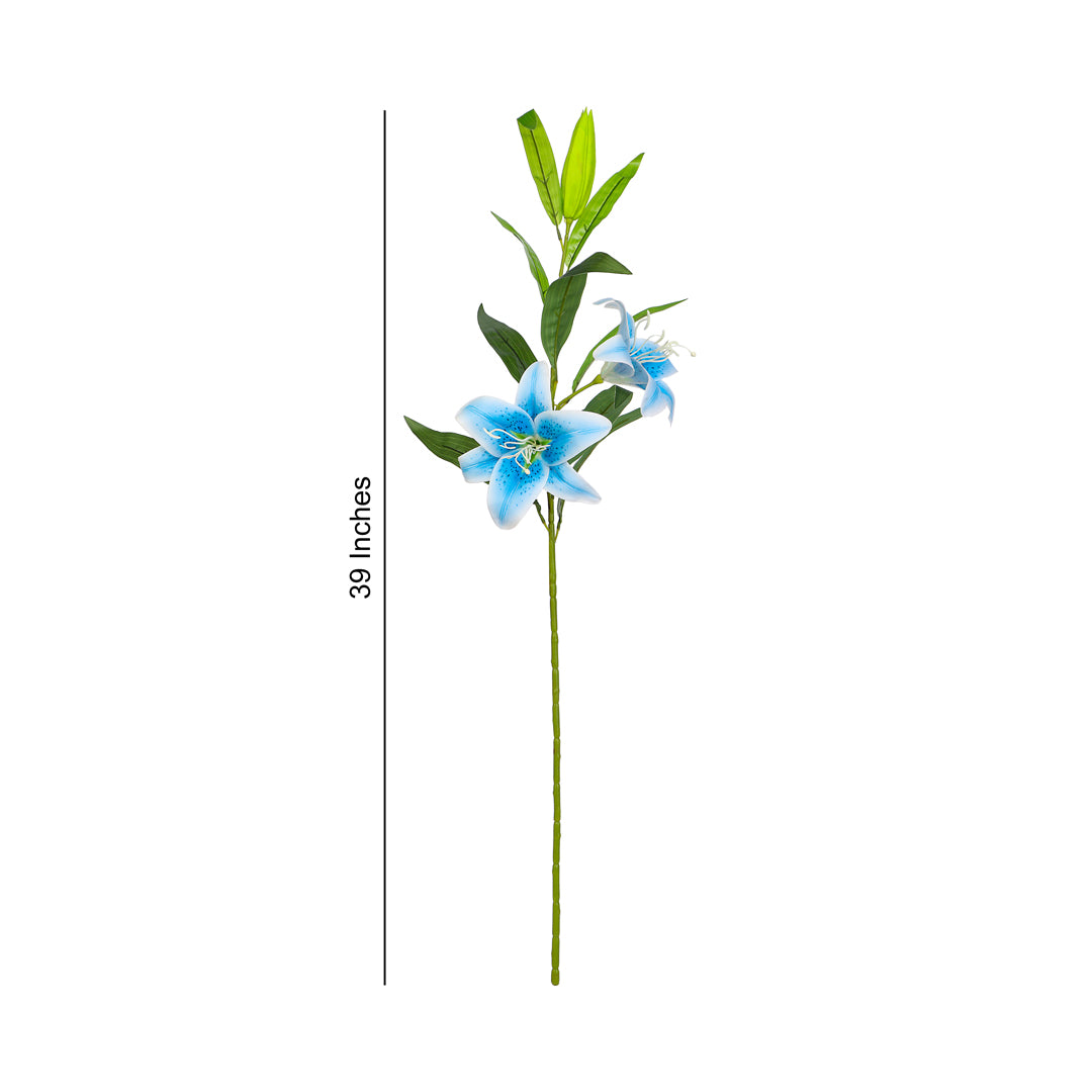 Flower Bunch -Lily Blue Sticks 3- The Home Co.