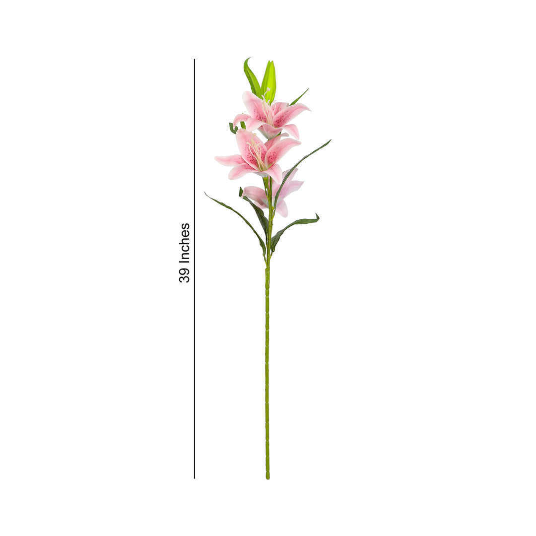 Flower Bunch -Lily Light Pink Sticks 2- The Home Co.
